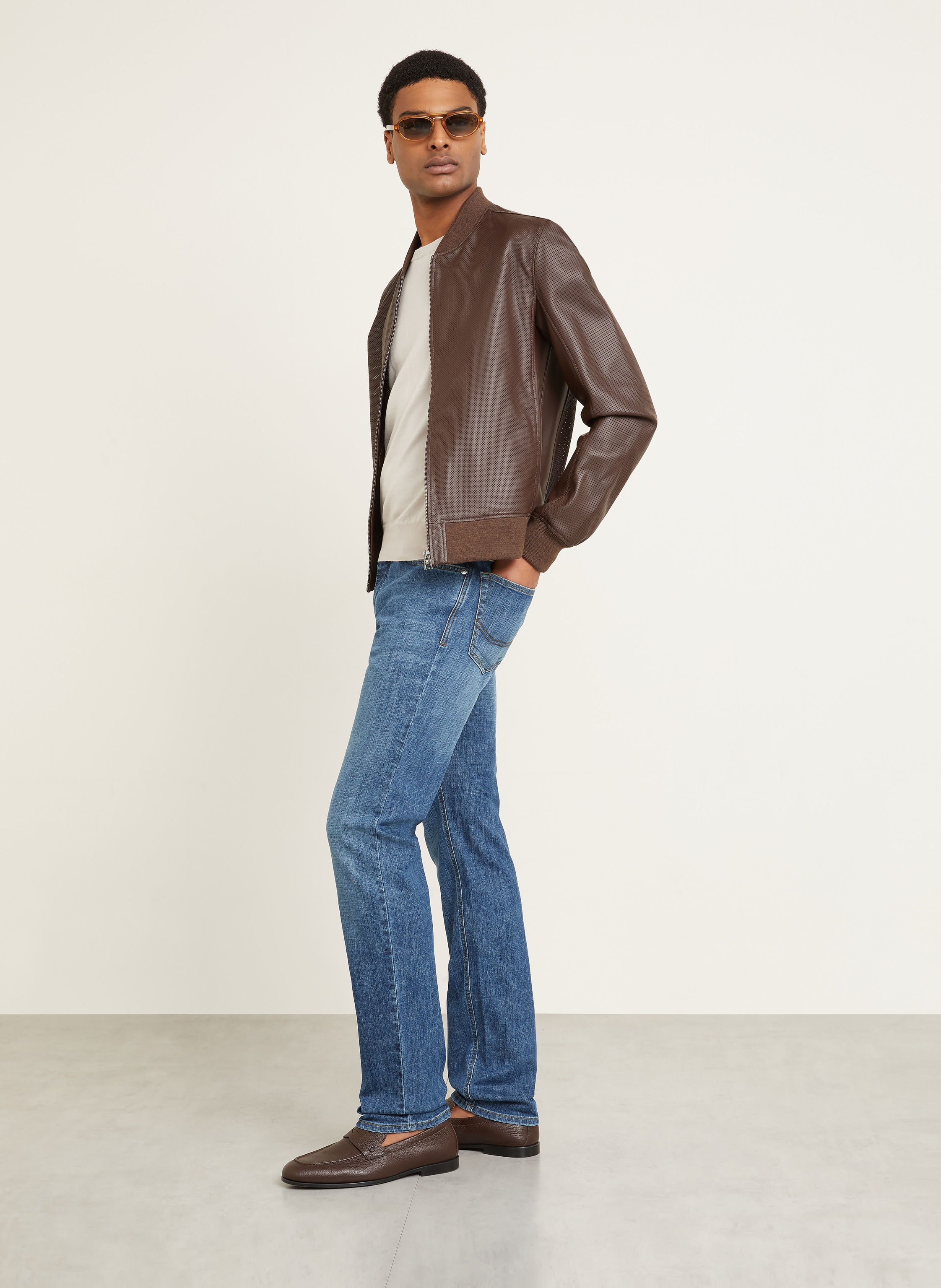 Thumbnail - Brioni Jeans Meribel Regular Fit blau