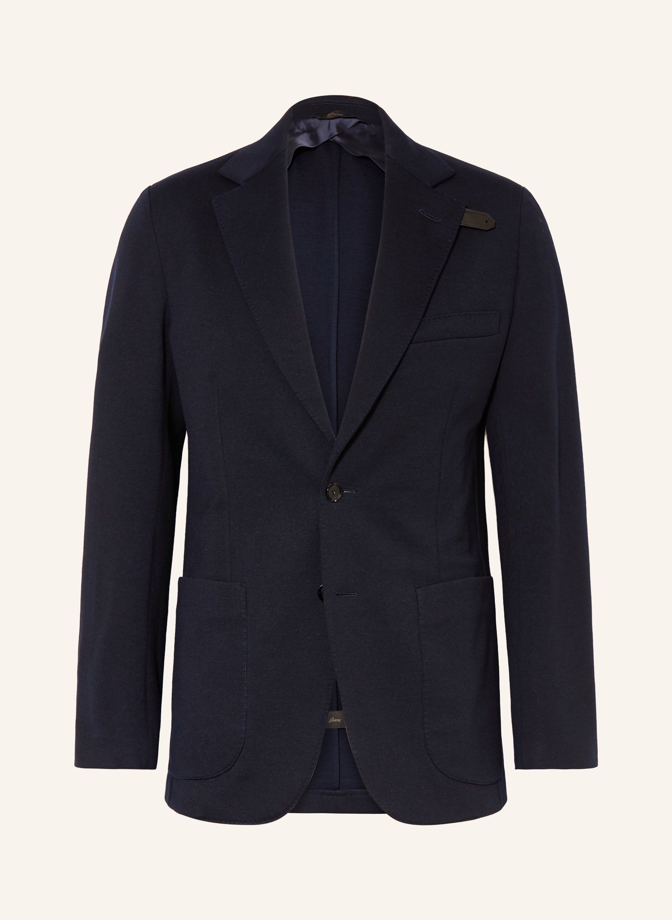 Brioni Brioni Jerseysakko Regular Fit blau in DUNKELBLAU