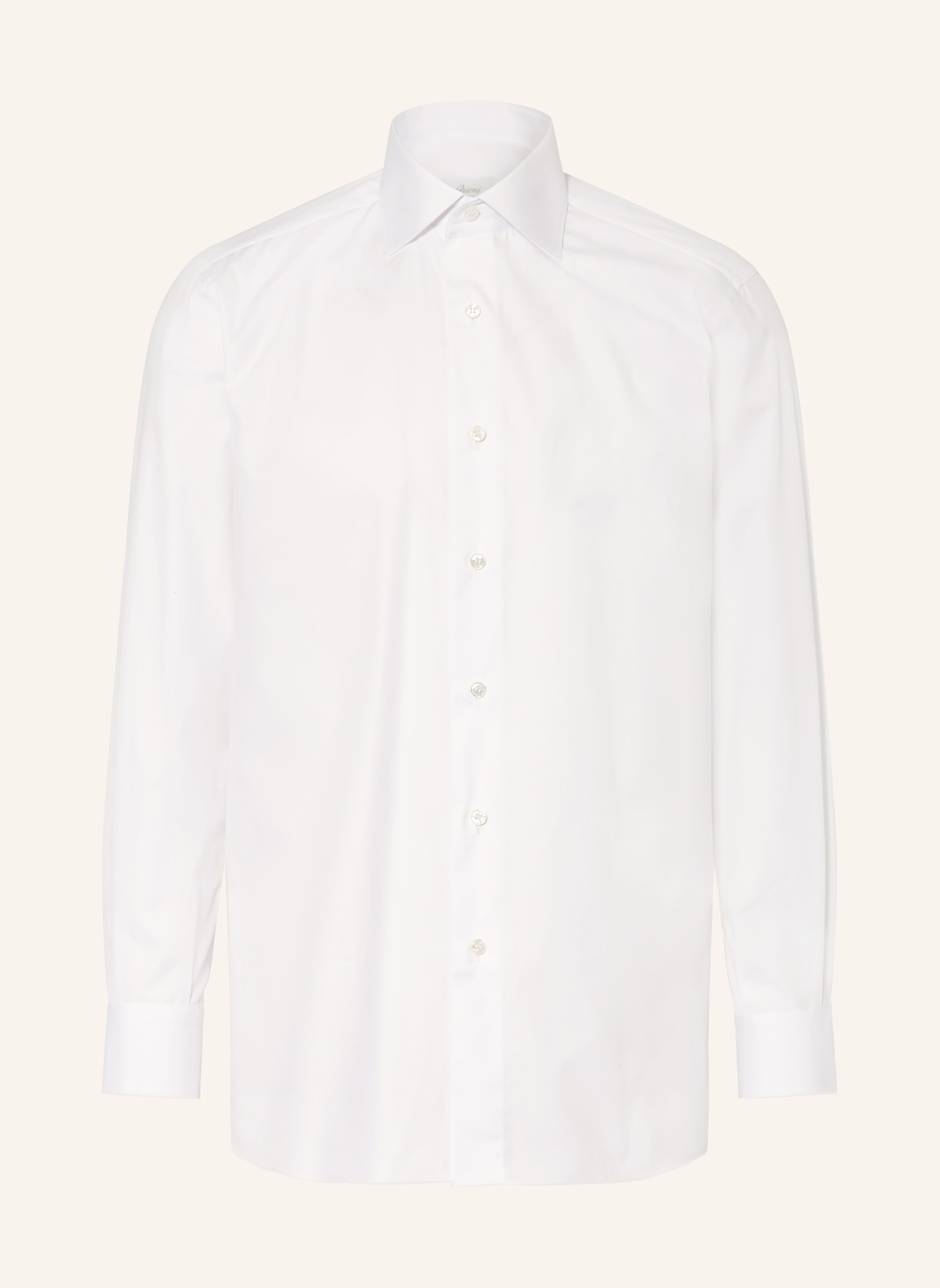 Brioni Brioni Hemd Comfort Fit weiss in WEISS