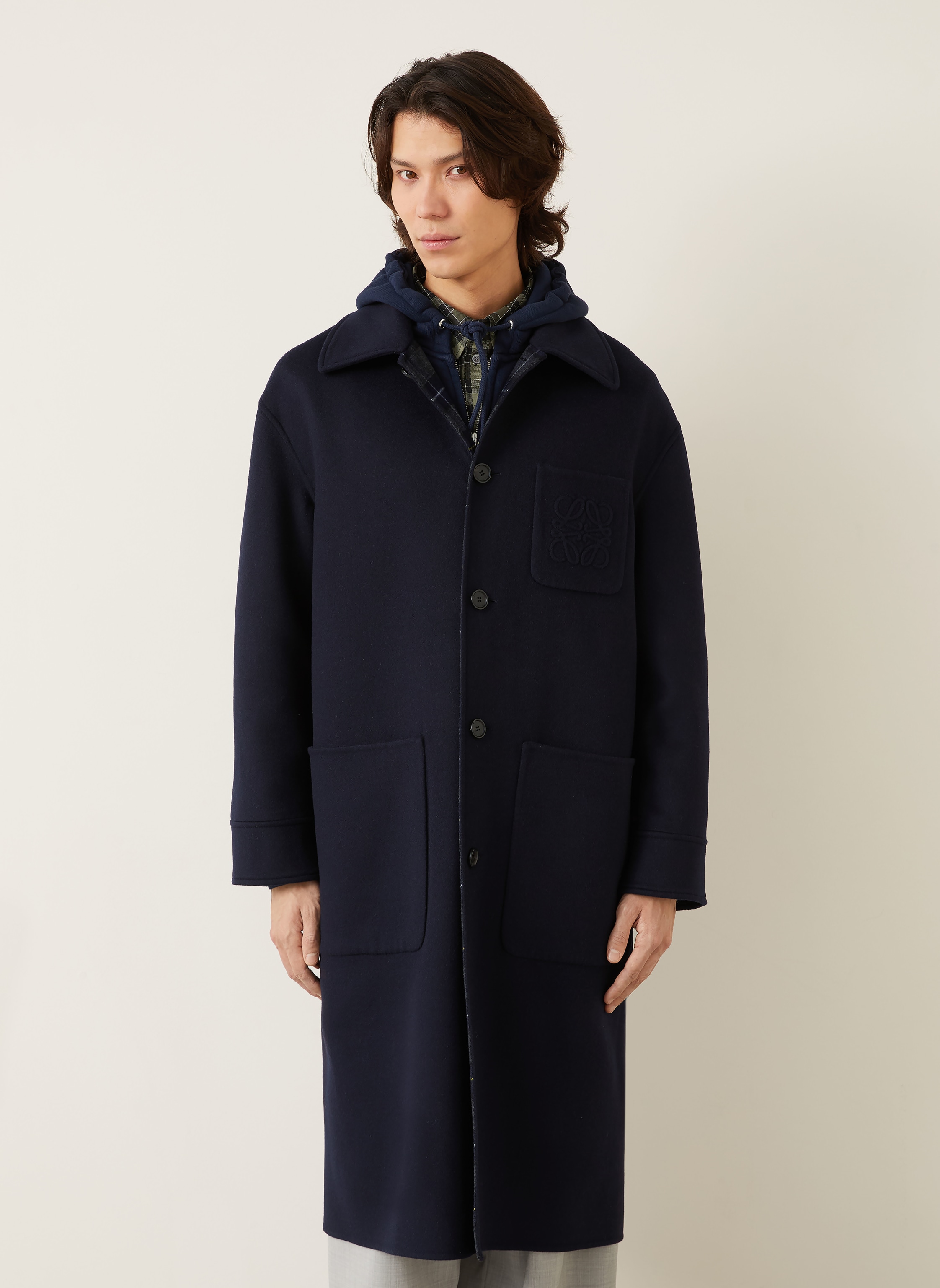 Thumbnail - Loewe Wollmantel blau