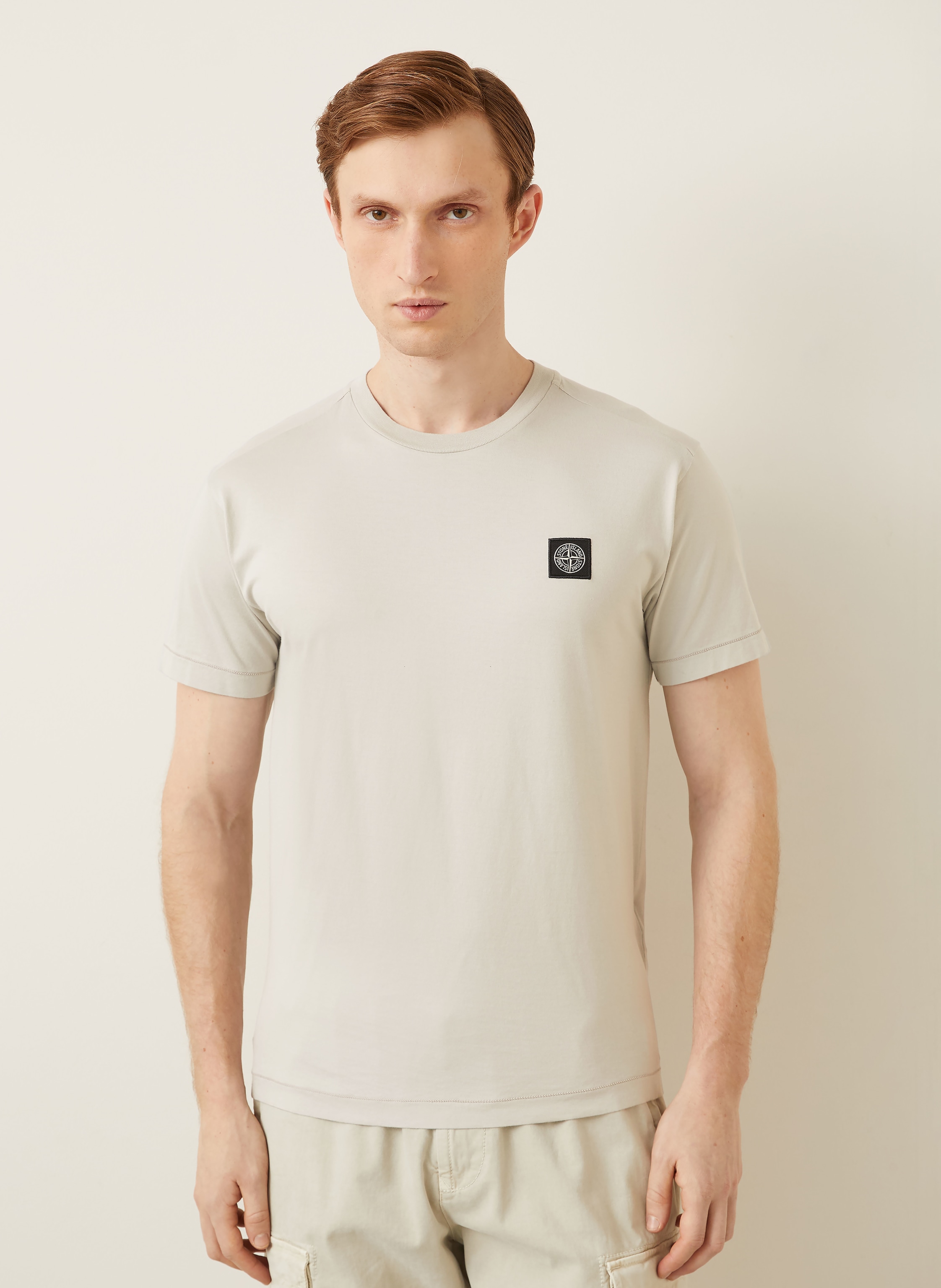 Thumbnail - Stone Island T-Shirt grau