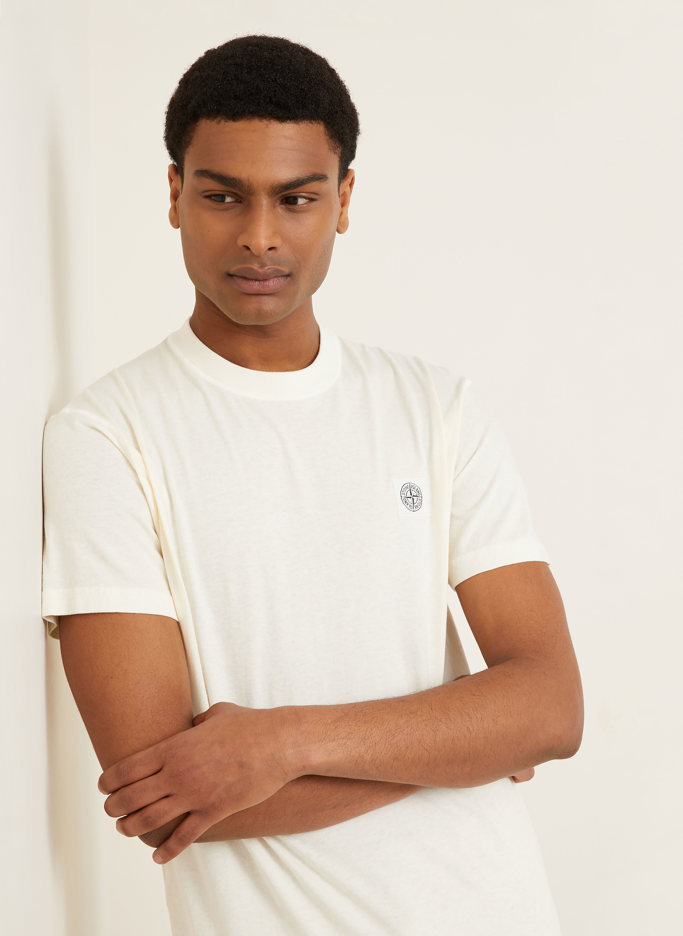 Thumbnail - Stone Island T-Shirt beige