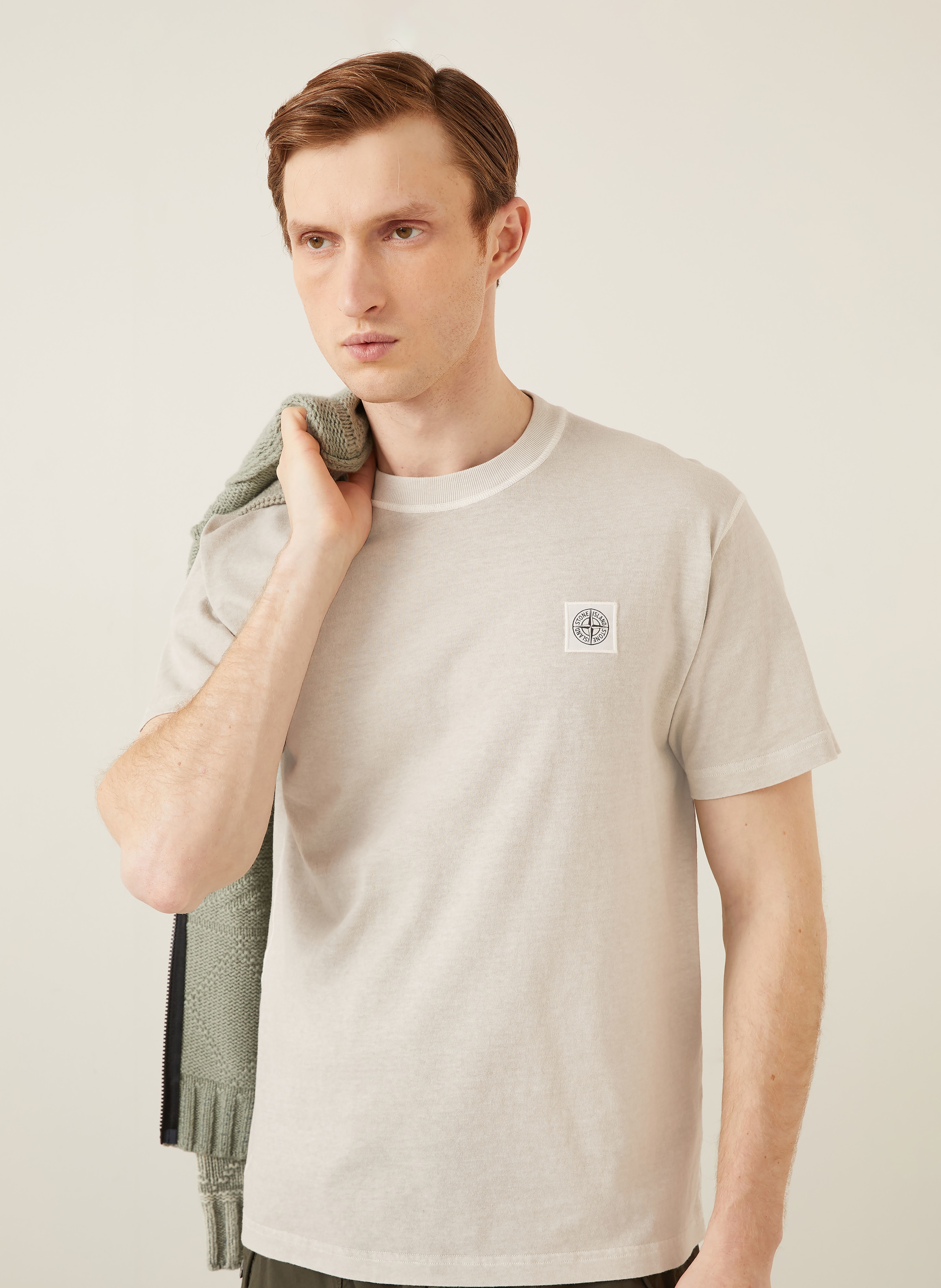 Thumbnail - Stone Island T-Shirt grau