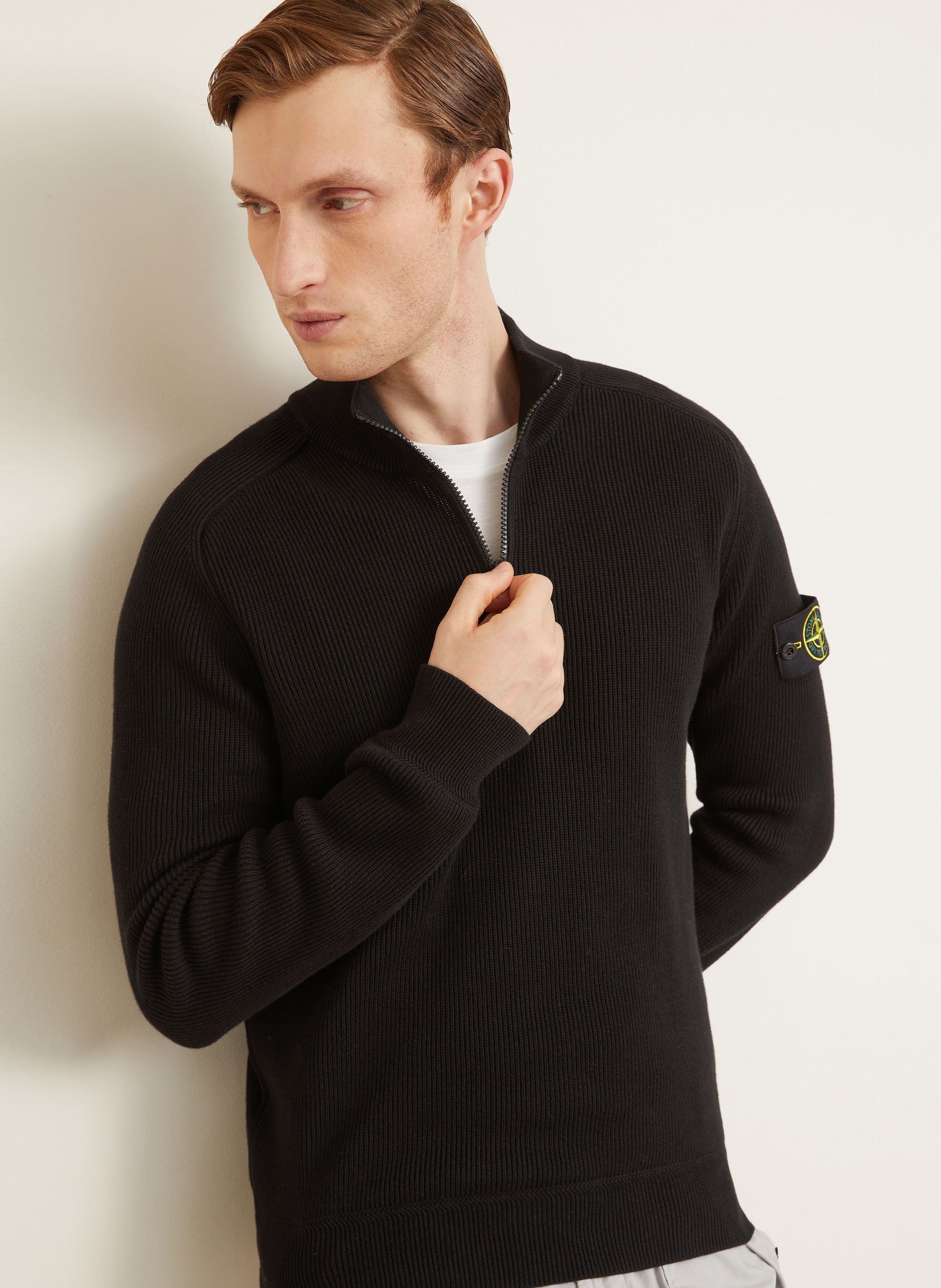 Thumbnail - Stone Island Troyer schwarz