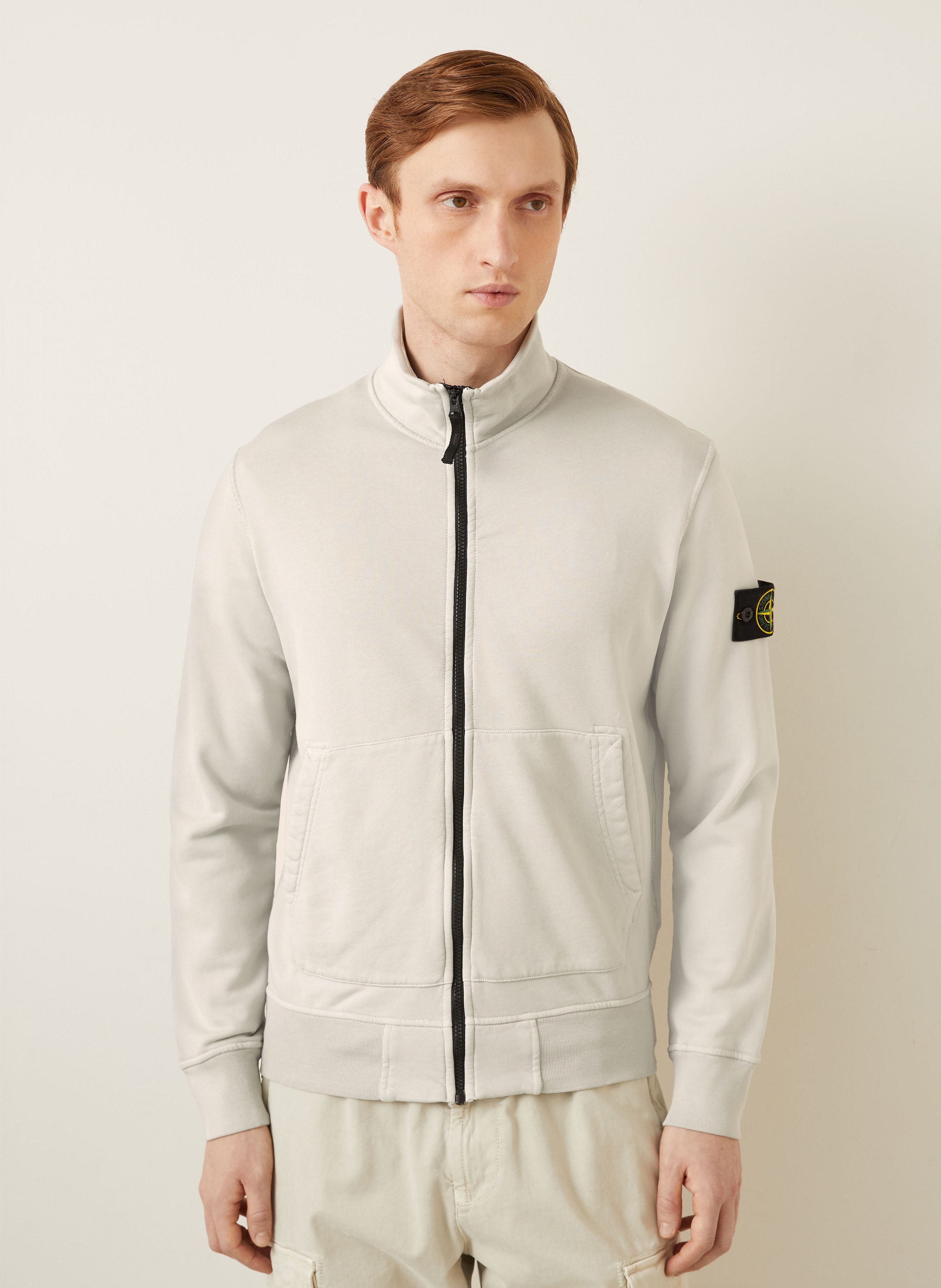 Thumbnail - Stone Island Sweatjacke grau