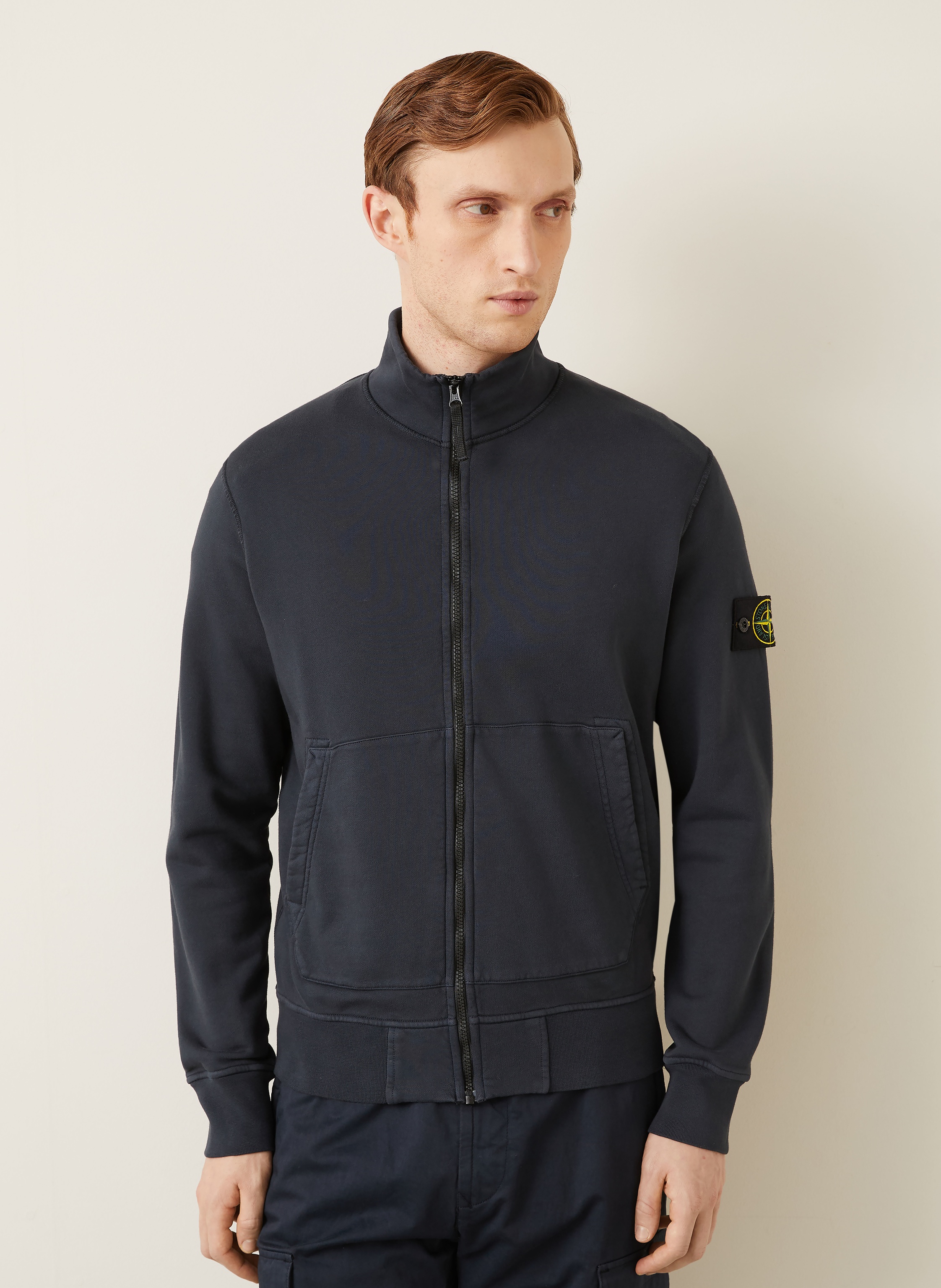 Thumbnail - Stone Island Sweatjacke blau
