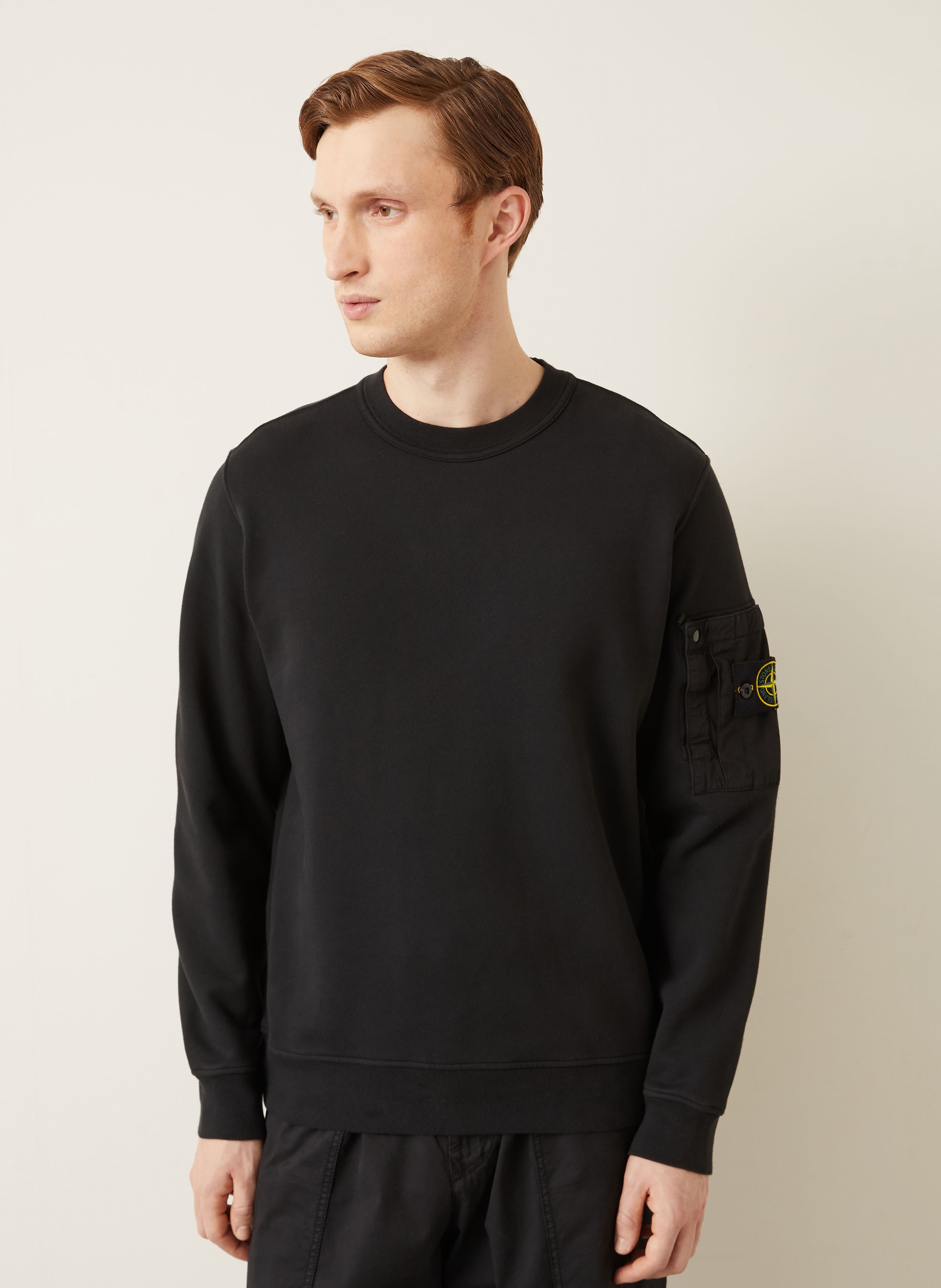 Thumbnail - Stone Island Sweatshirt schwarz
