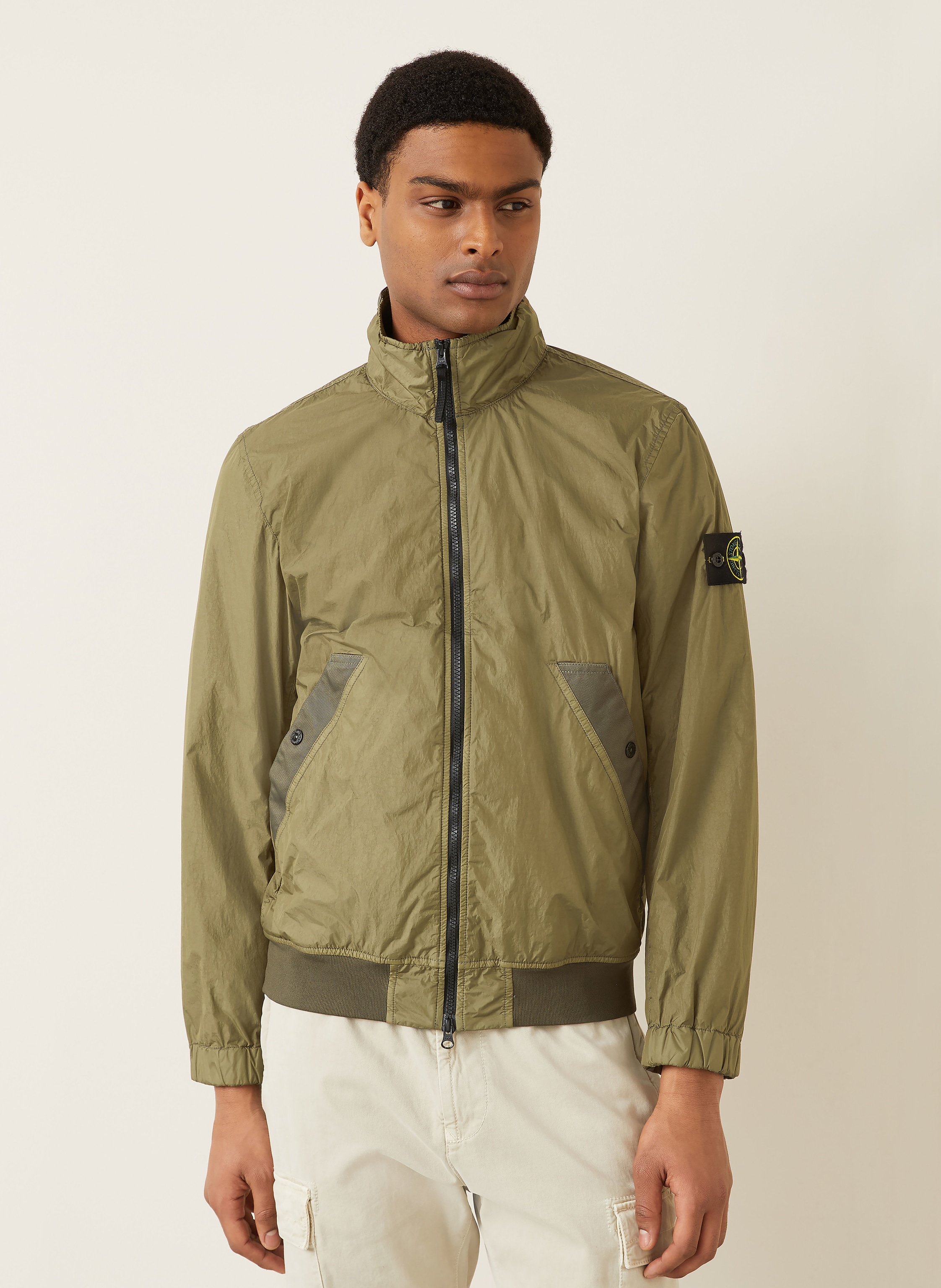 Thumbnail - Stone Island Jacke gruen