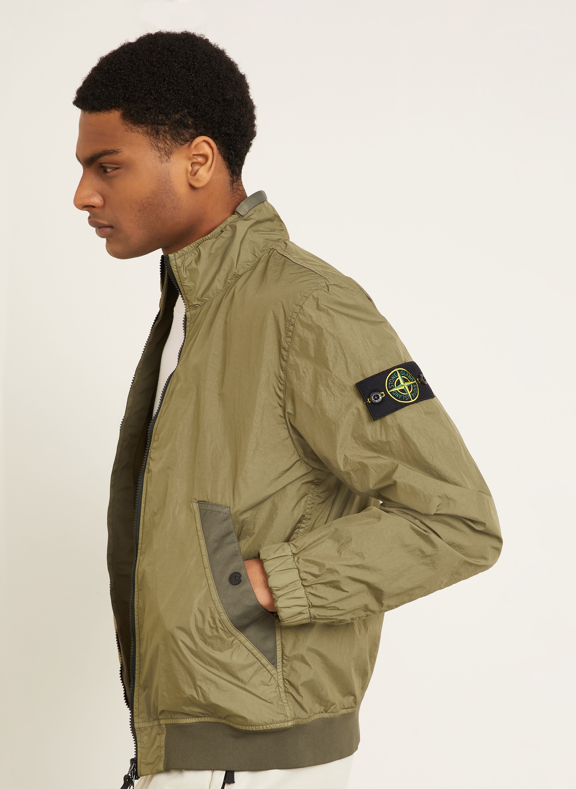 Thumbnail - Stone Island Jacke gruen