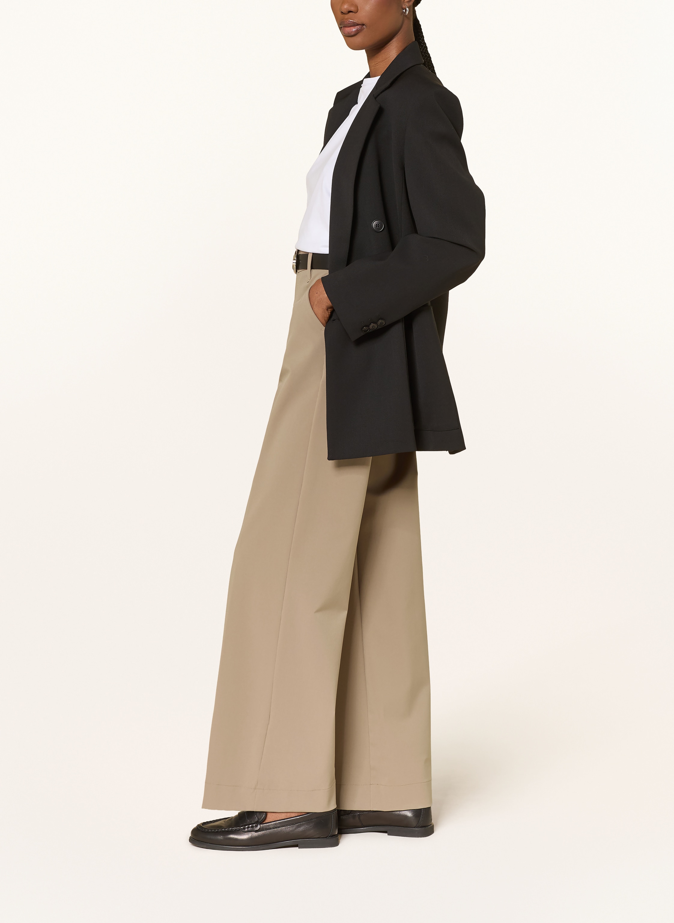 Thumbnail - Mrs & Hugs Marlenehose beige