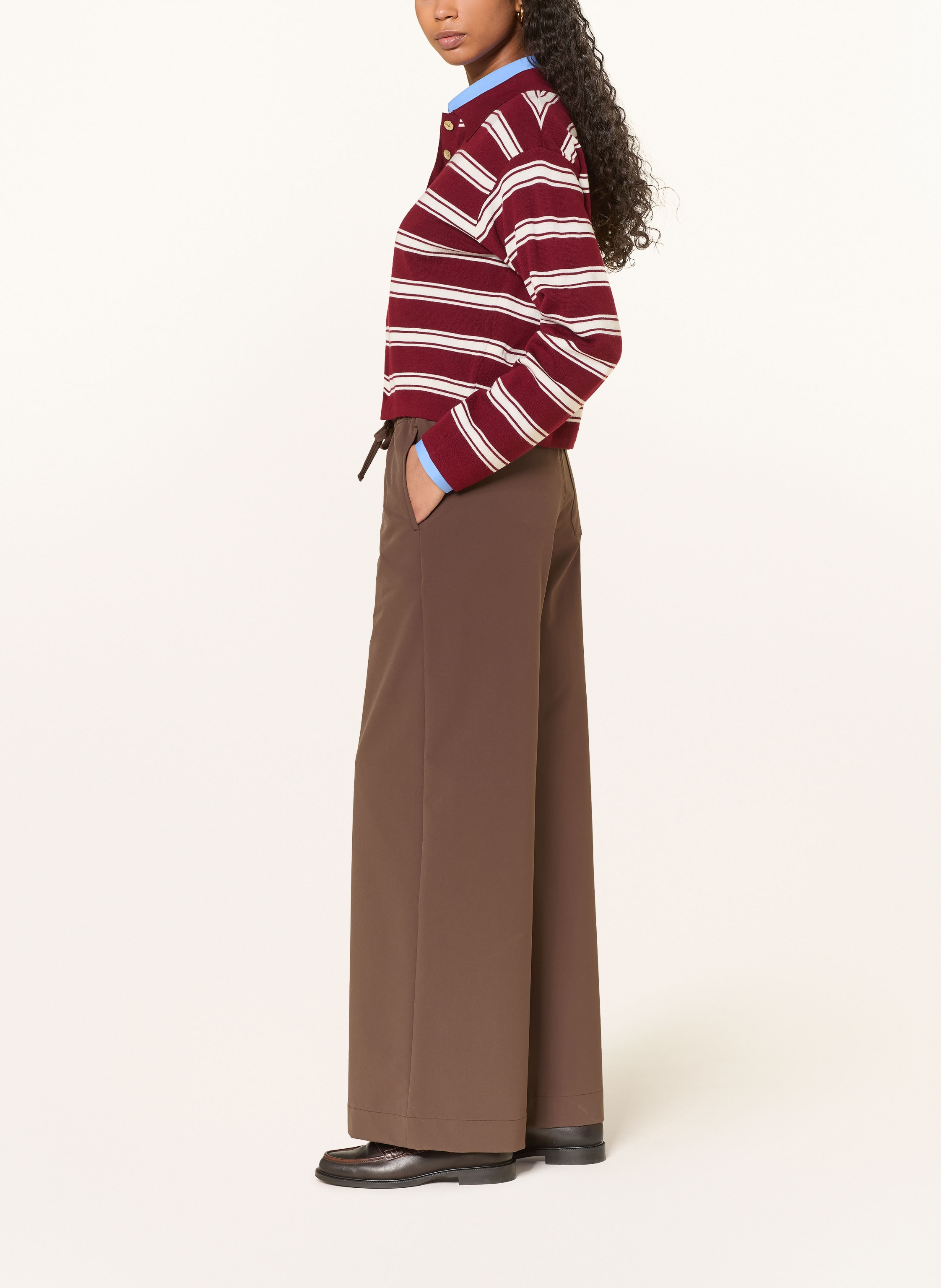 Thumbnail - Mrs & Hugs Marlenehosen braun