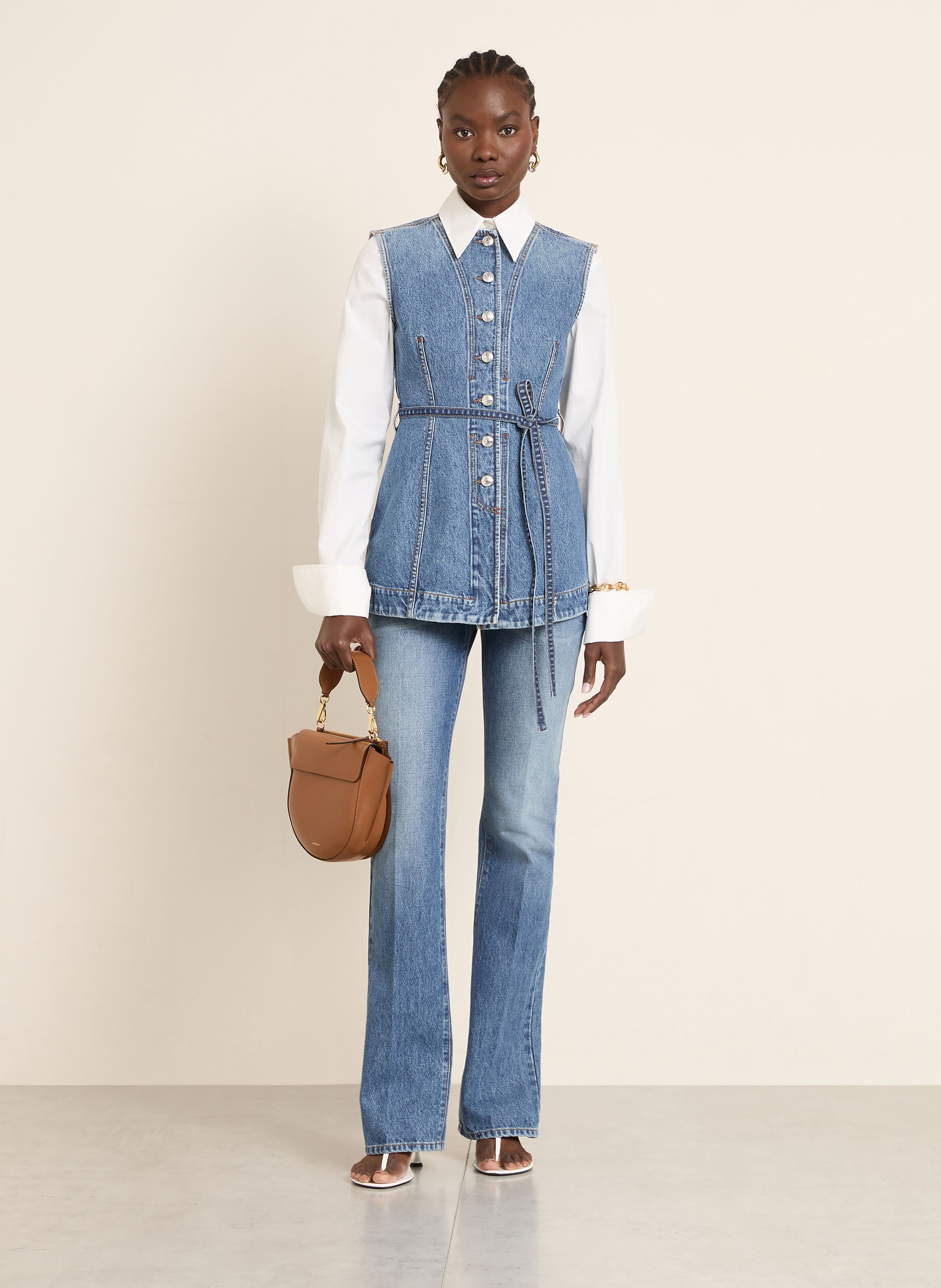 Thumbnail - Wandler Handtasche Hortensia braun