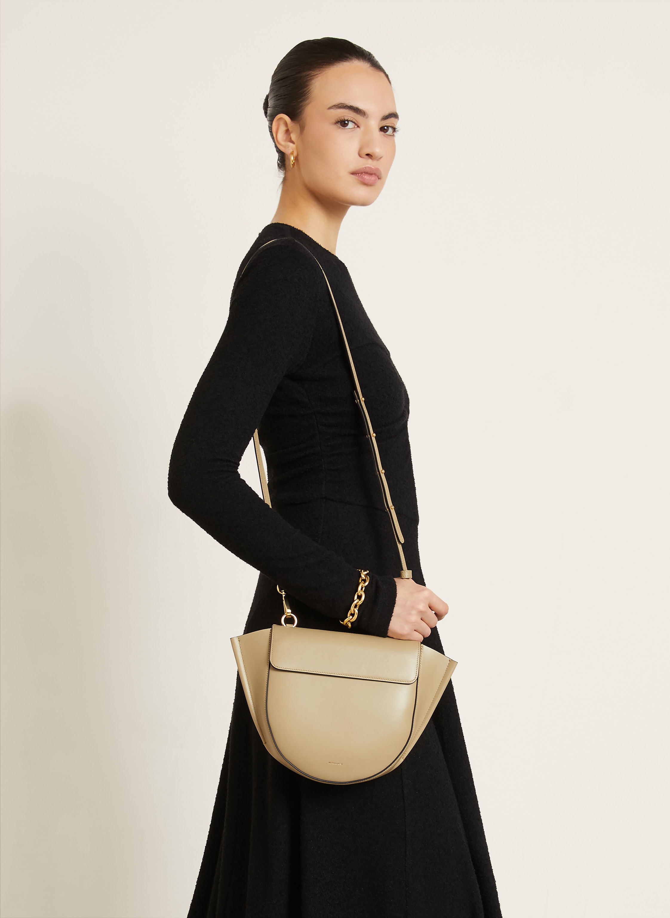 Thumbnail - Wandler Handtasche Hortensia beige