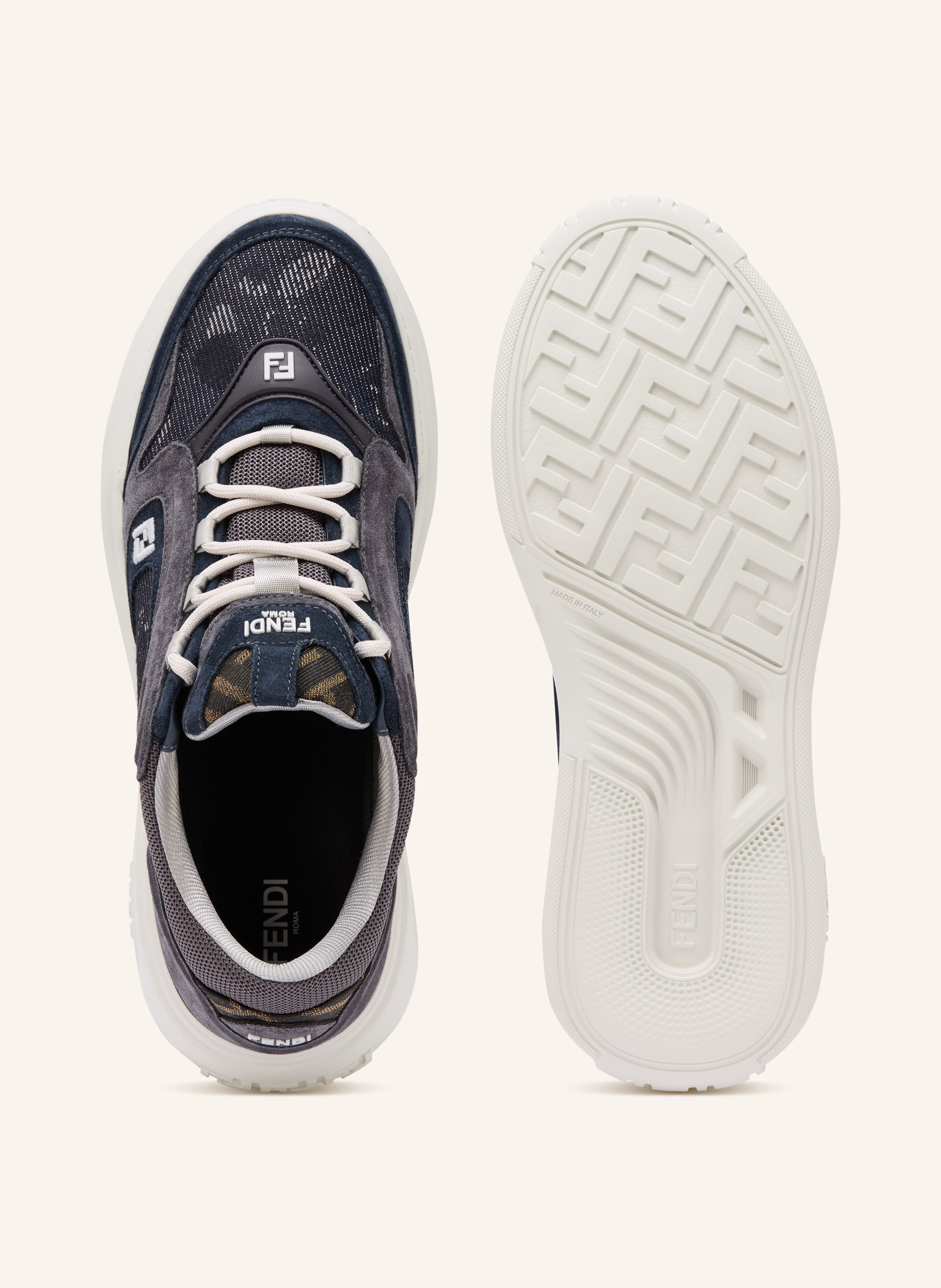 Thumbnail - Fendi Sneaker Force blau