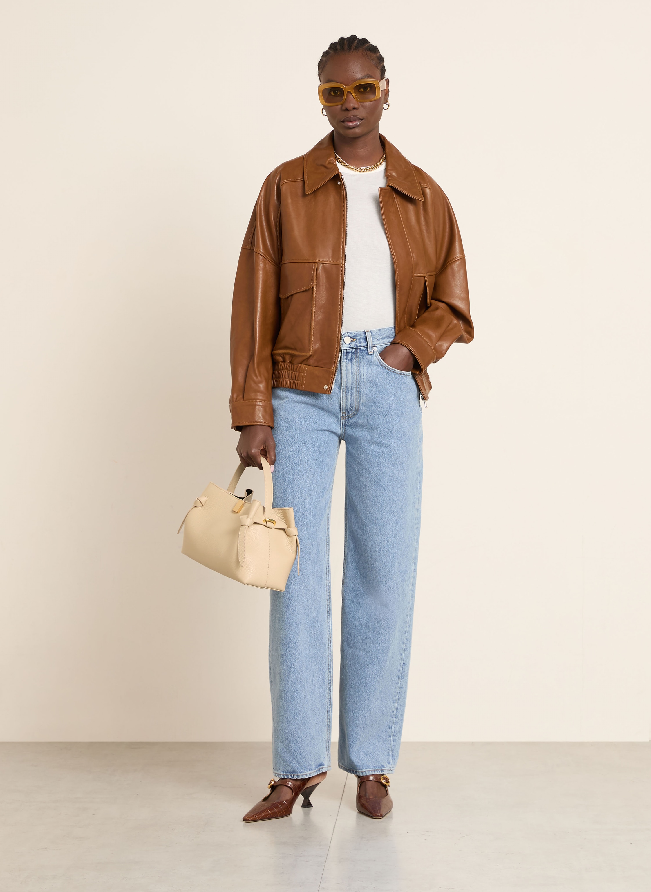 Thumbnail - Yuzefi Handtasche Gyoza weiss