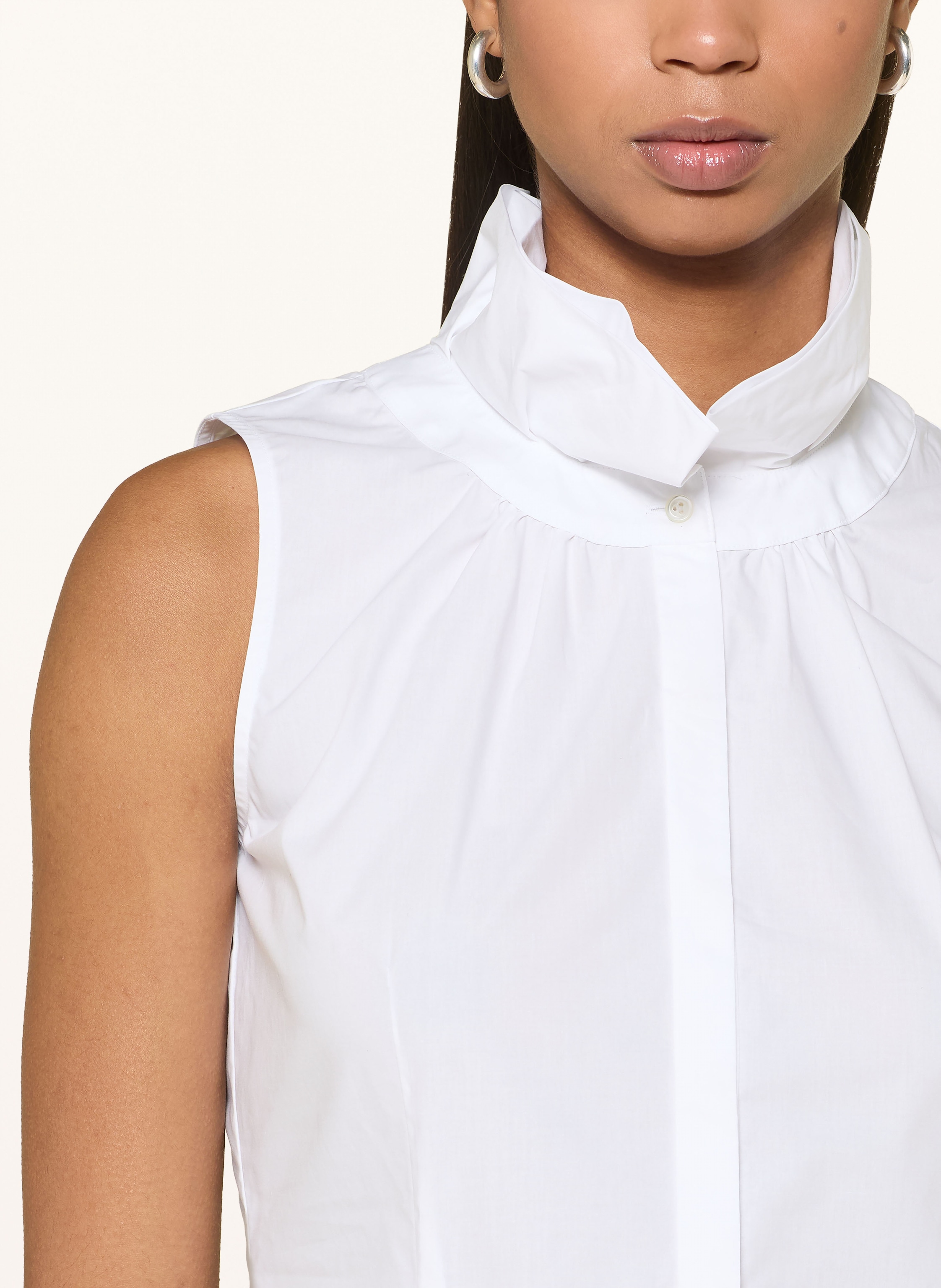 Thumbnail - Van Laack Blusentop Vl-Adrienn-Xx Mit Abnehmbarer Schluppe weiss