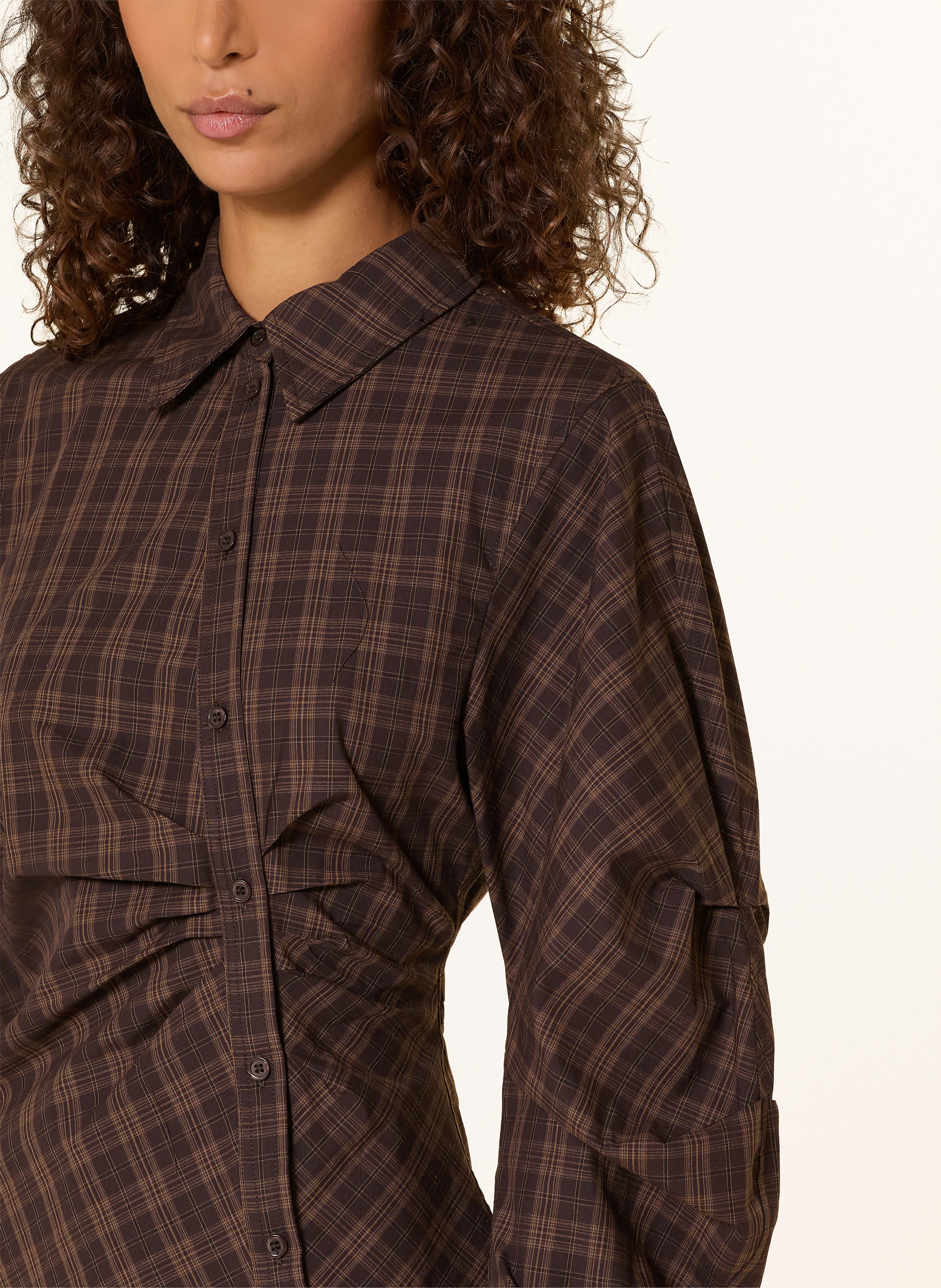 Thumbnail - Neo Noir Hemdbluse Neoella braun