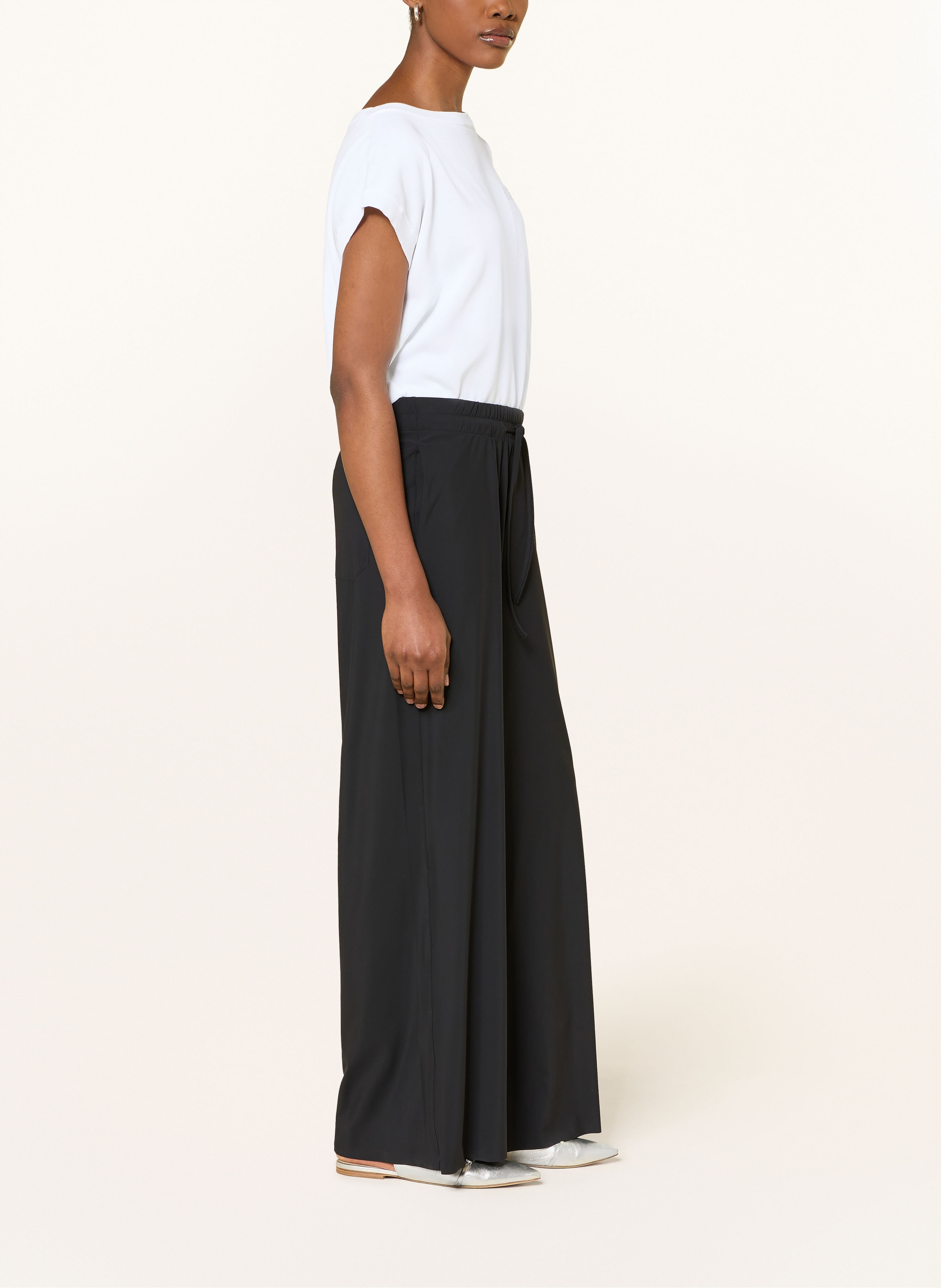 Thumbnail - Lilienfels Jerseyhose Im Jogging-Stil schwarz