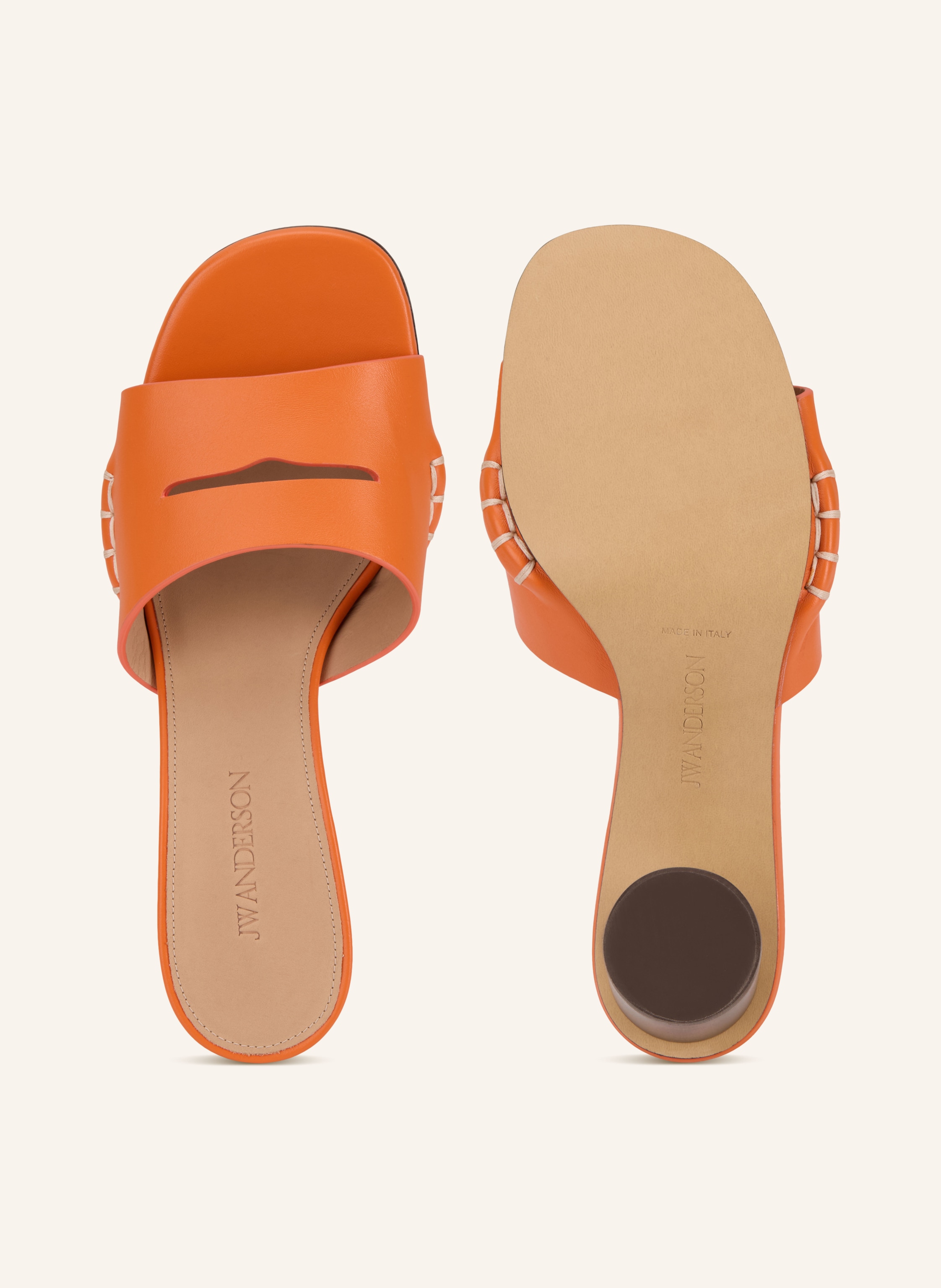 Thumbnail - Jw Anderson Mules orange