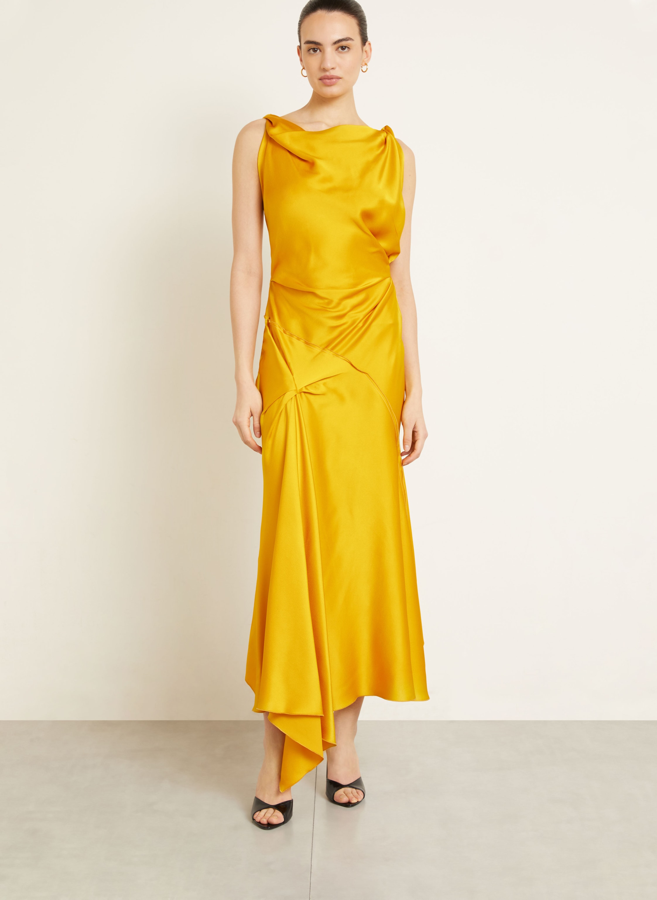 Thumbnail - Victoria Beckham Cocktailkleid gelb