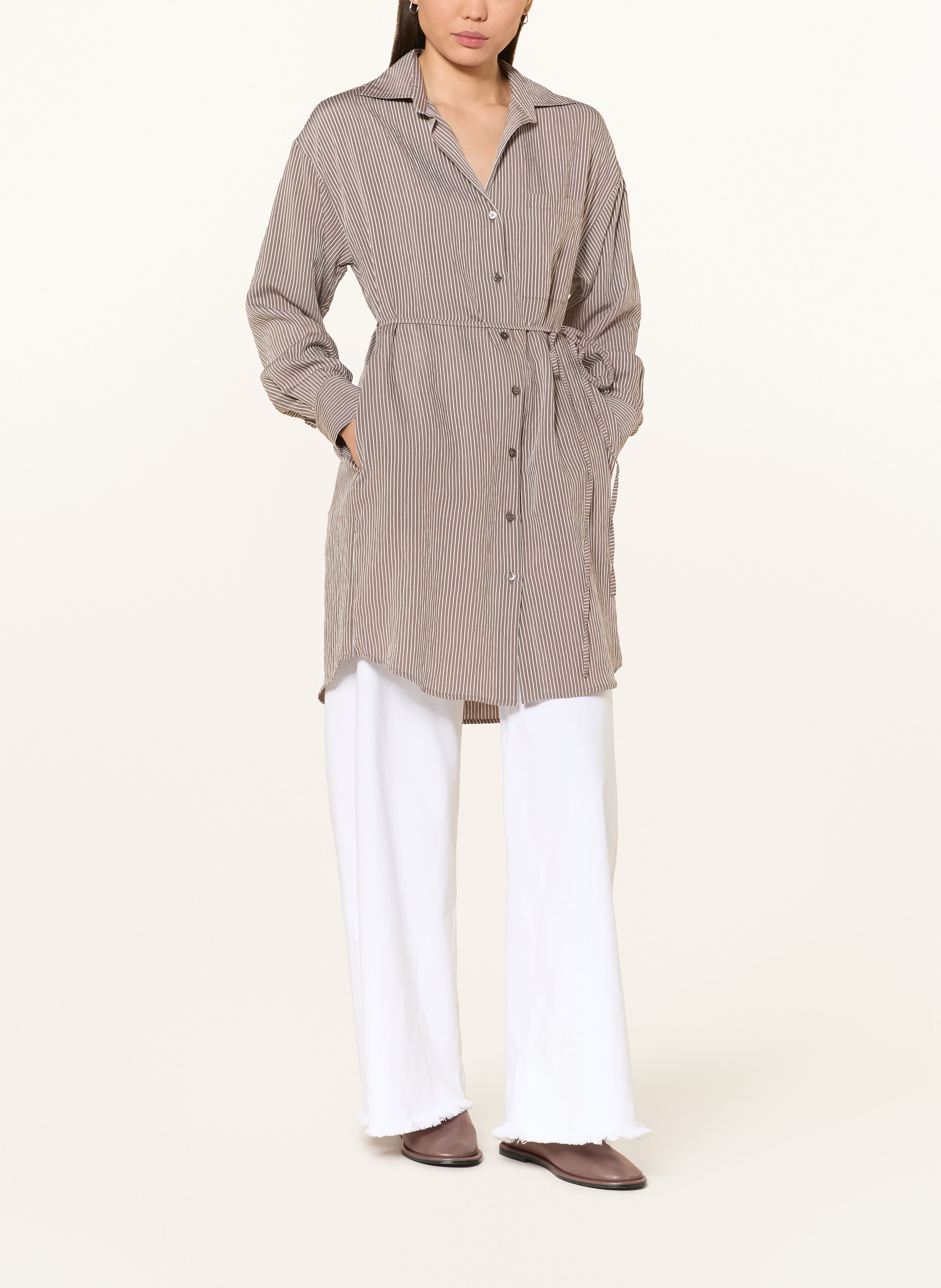 Thumbnail - Marc O'polo Hemdblusenkleid braun