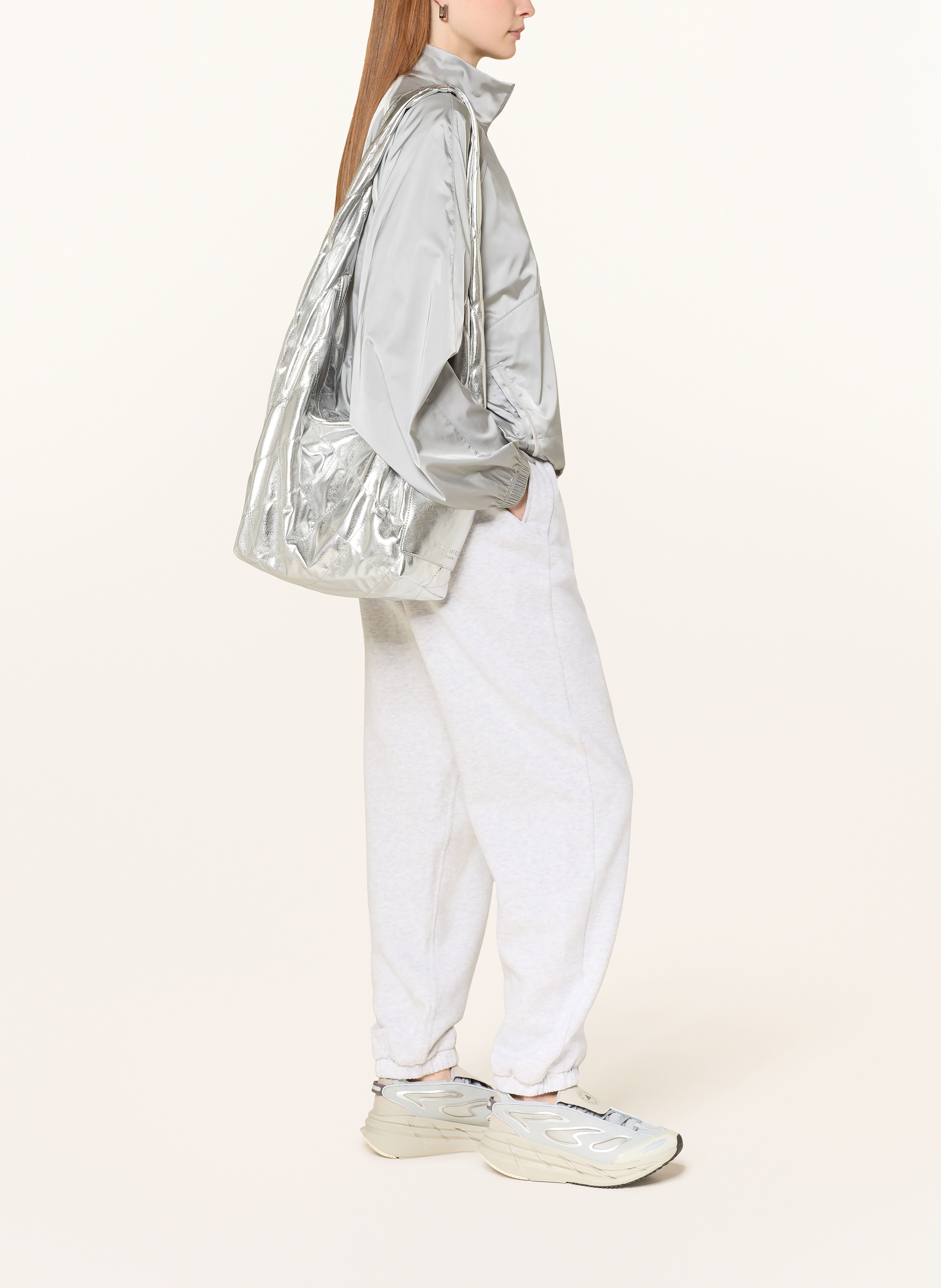 Thumbnail - Lululemon Sweatpants Scuba Mid-Rise Oversized grau