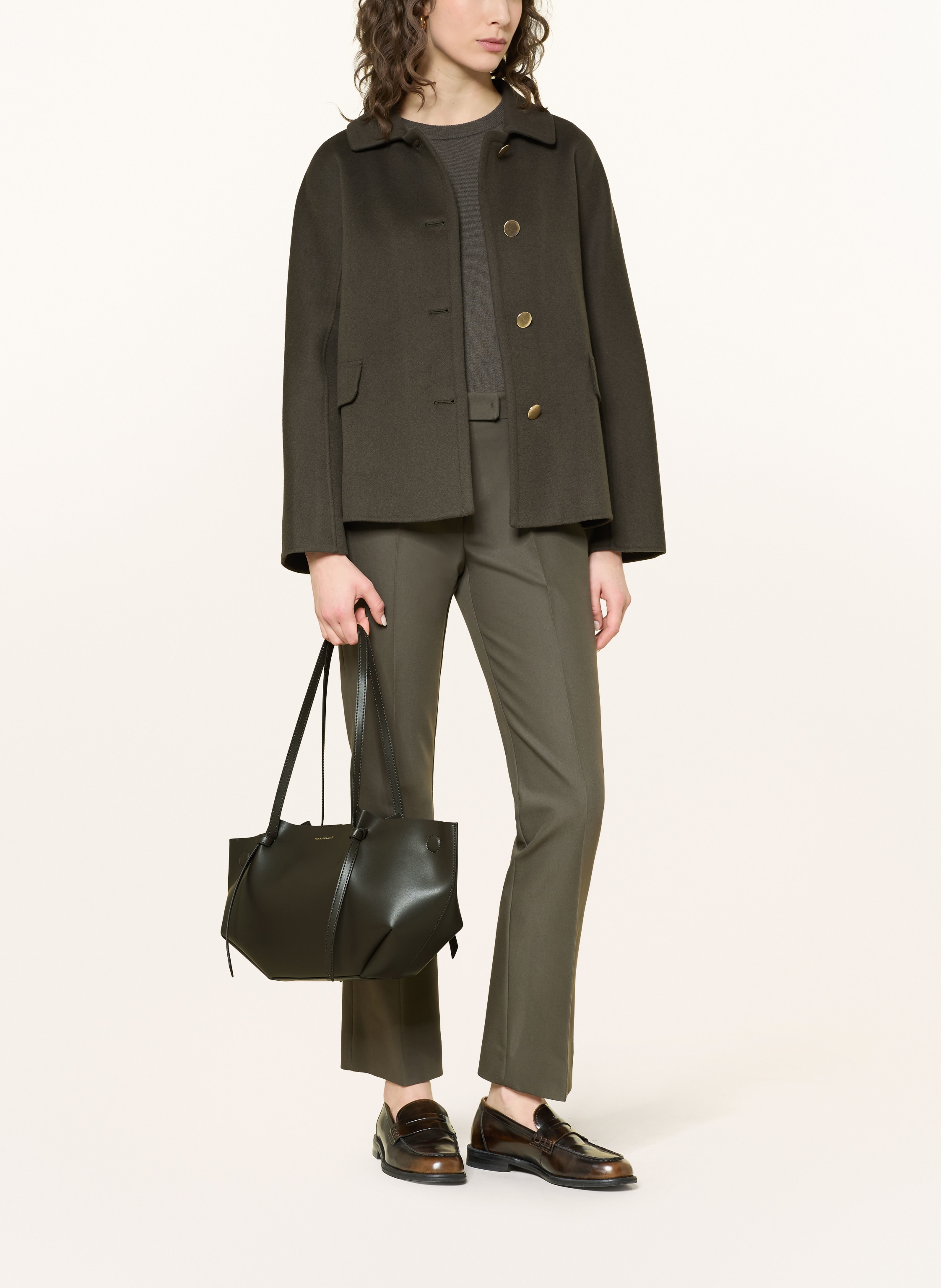 Thumbnail - Charles & Keith Shopper Calla Mit Pouch braun