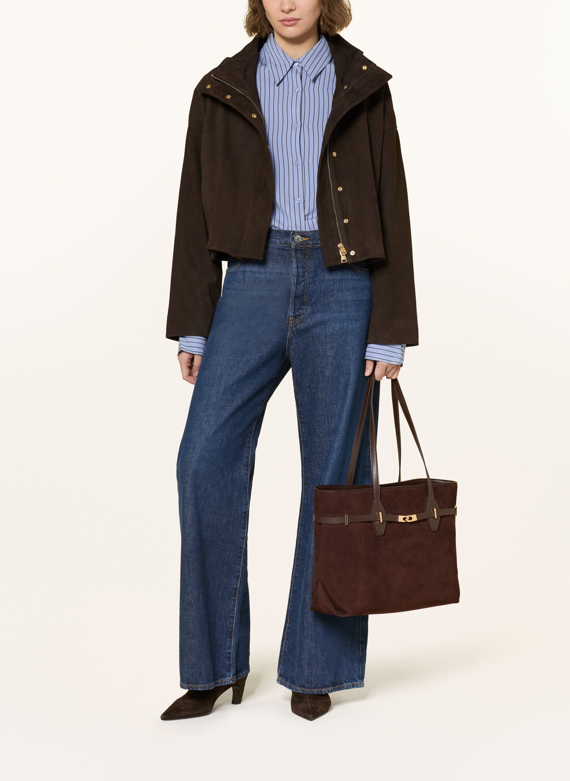 Thumbnail - Charles & Keith Shopper Arlet Tote braun