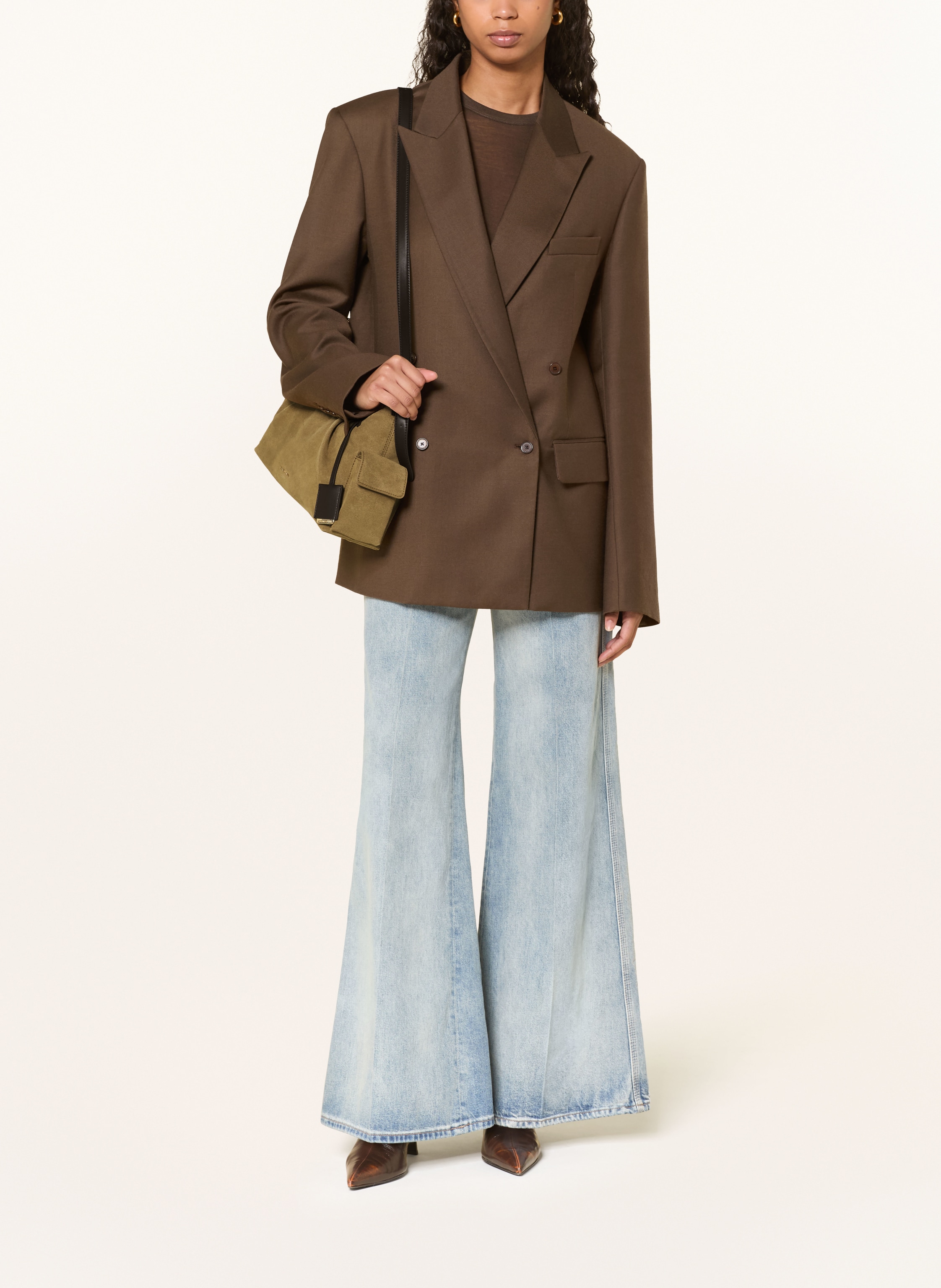 Thumbnail - Charles & Keith Schultertasche Khai Medium braun