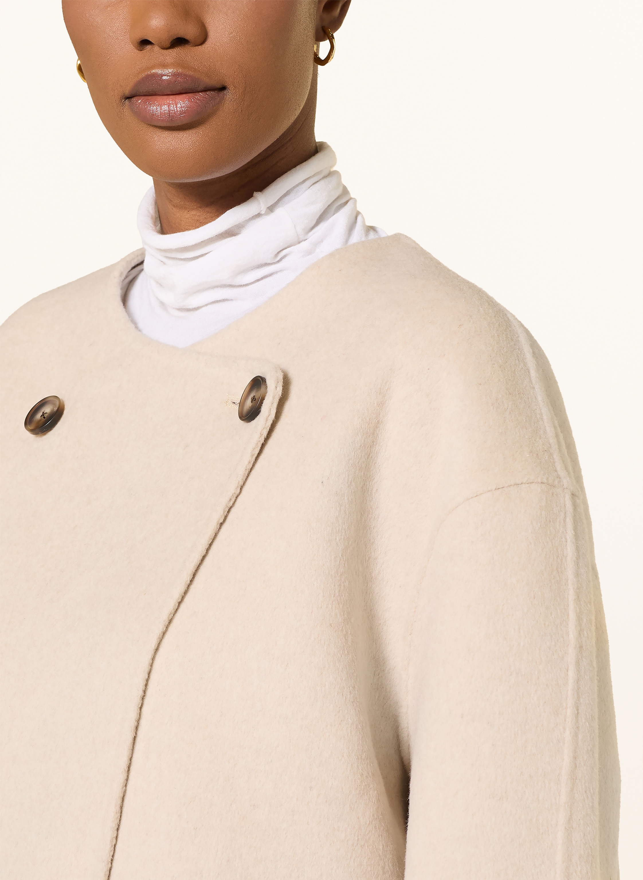 Thumbnail - Mrs & Hugs Kastenjacke beige