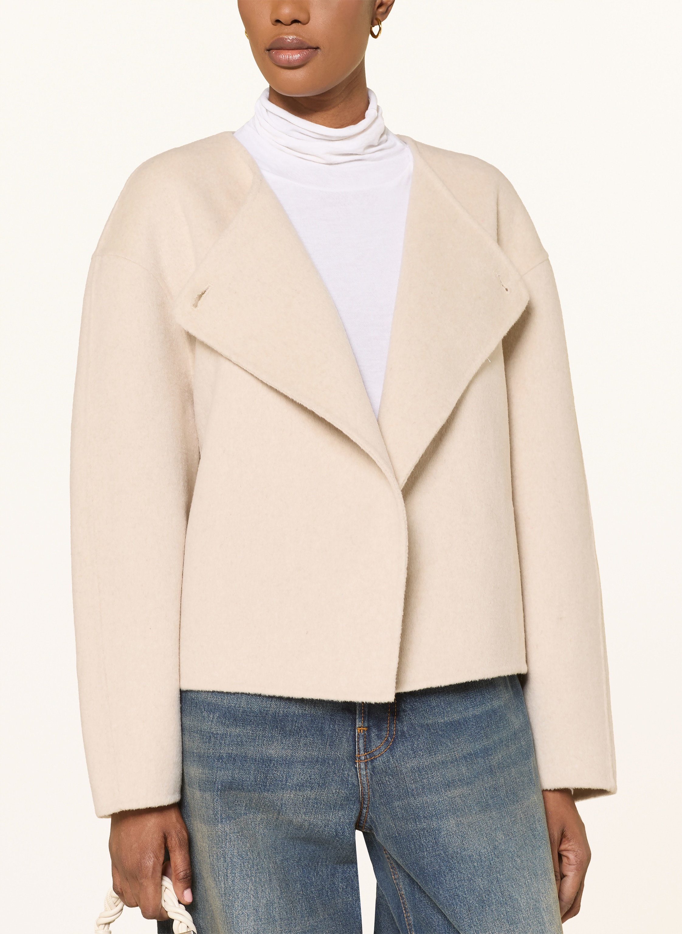 Thumbnail - Mrs & Hugs Kastenjacke beige