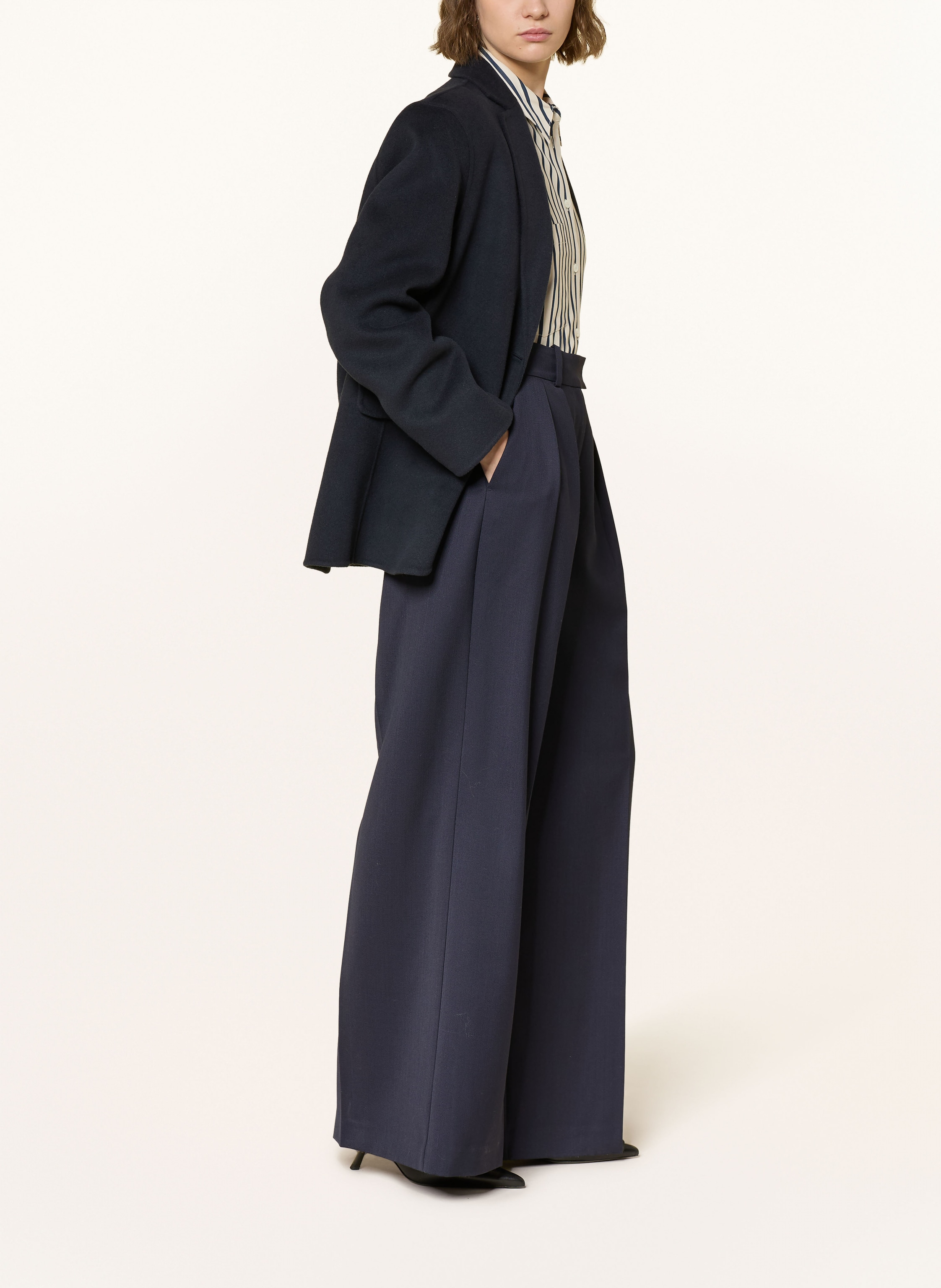 Thumbnail - Anine Bing Marlenehose Lou blau