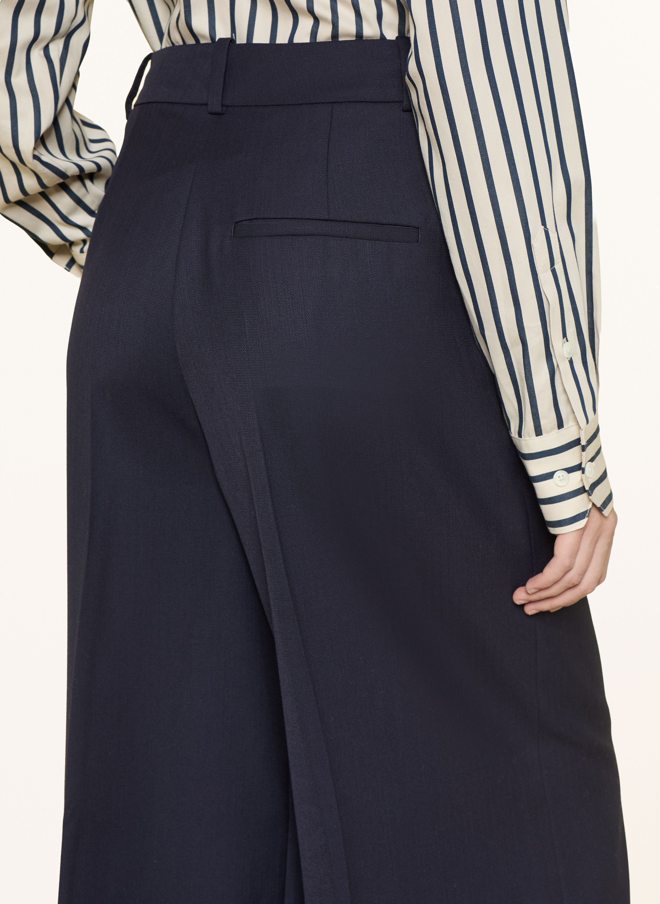 Thumbnail - Anine Bing Marlenehose Lou blau