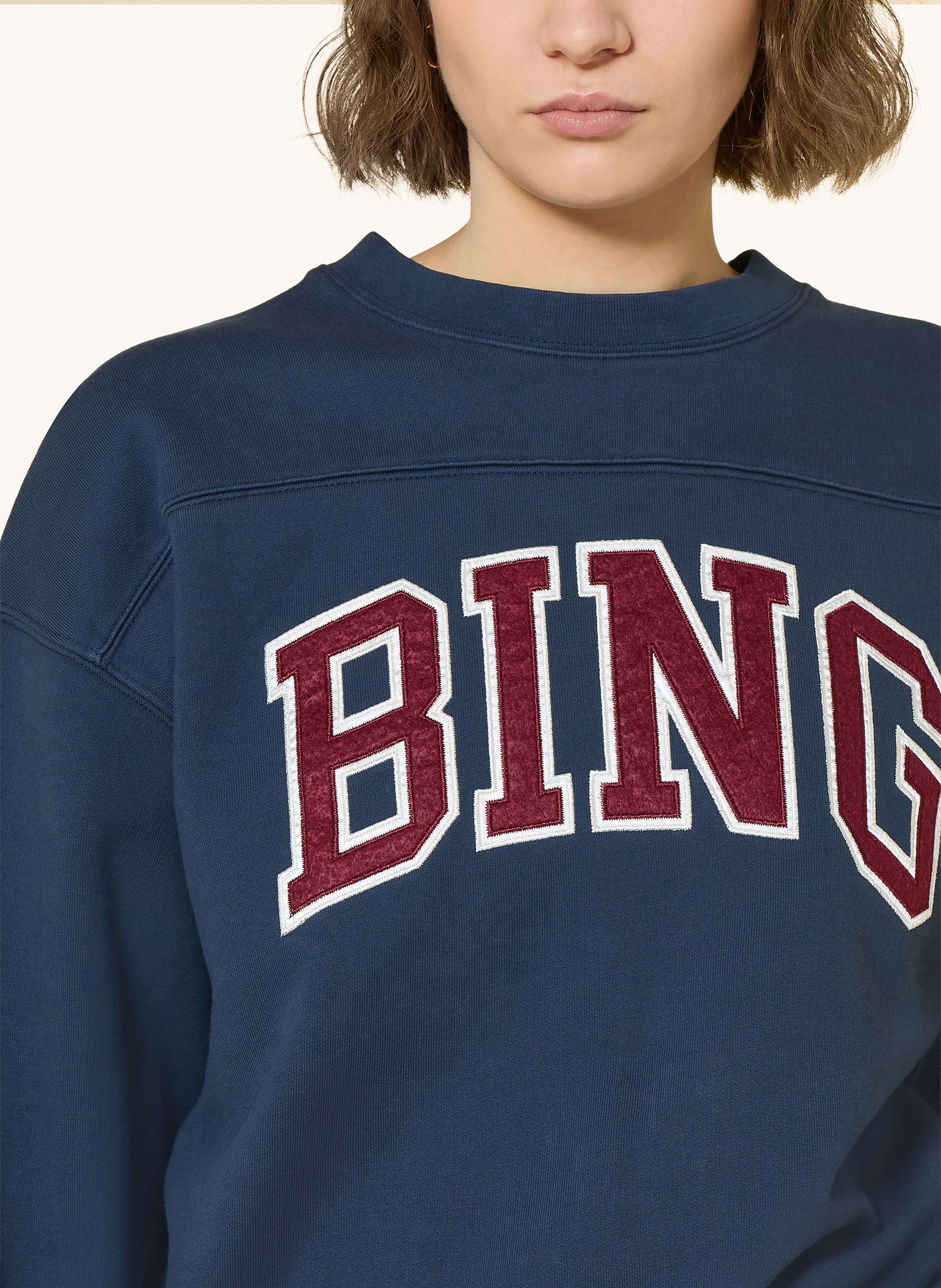 Thumbnail - Anine Bing Sweatshirt Trenton blau