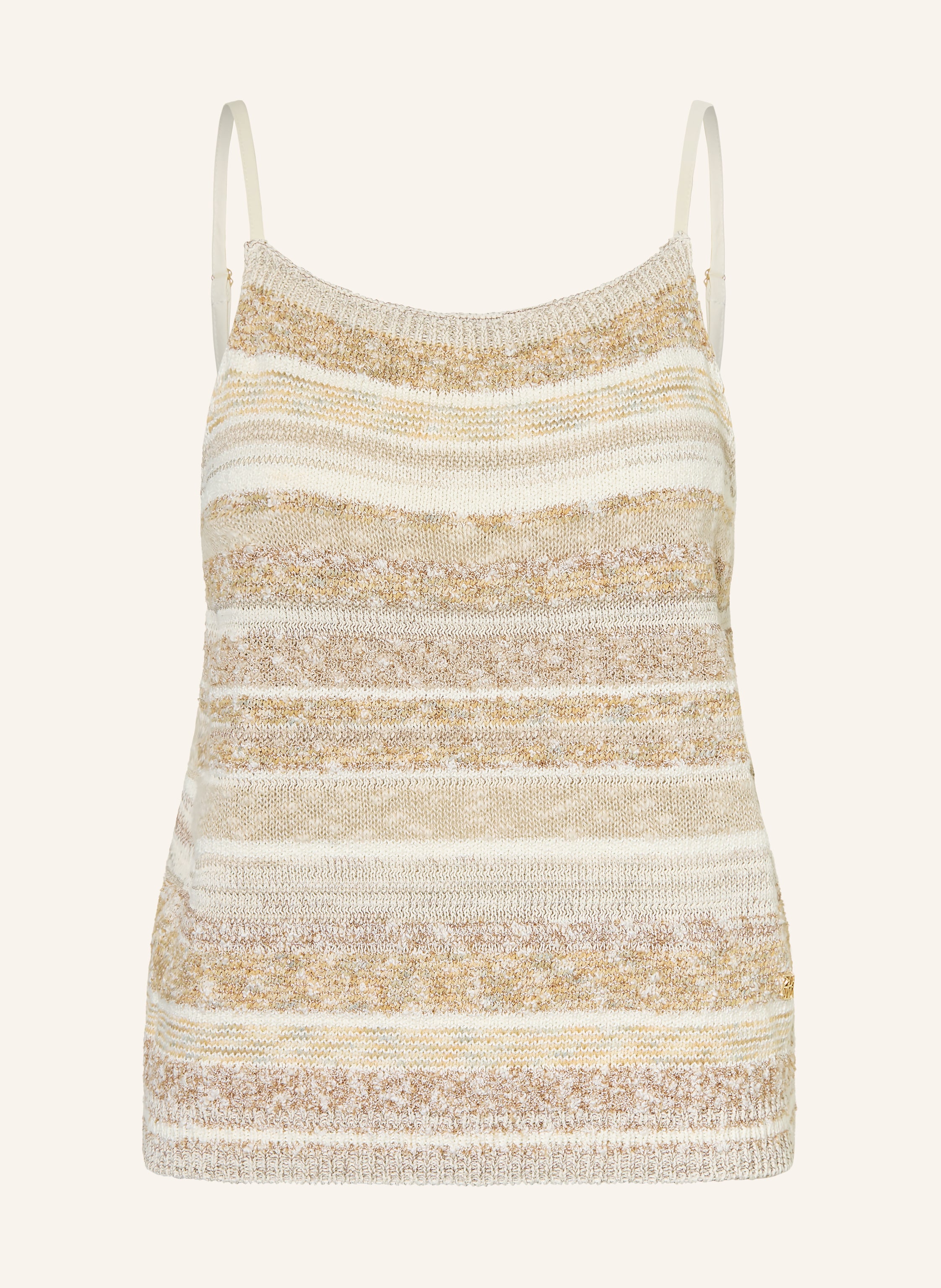 MOS MOSH Stricktop MMKYA in creme / beige / taupe