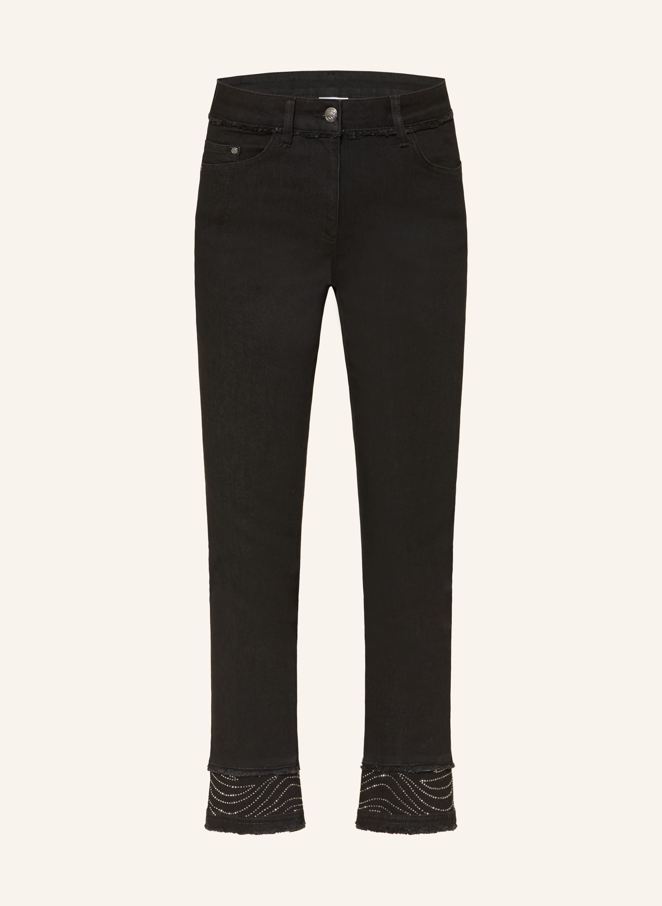 Sportalm Jeans Mit Schmucksteinen schwarz