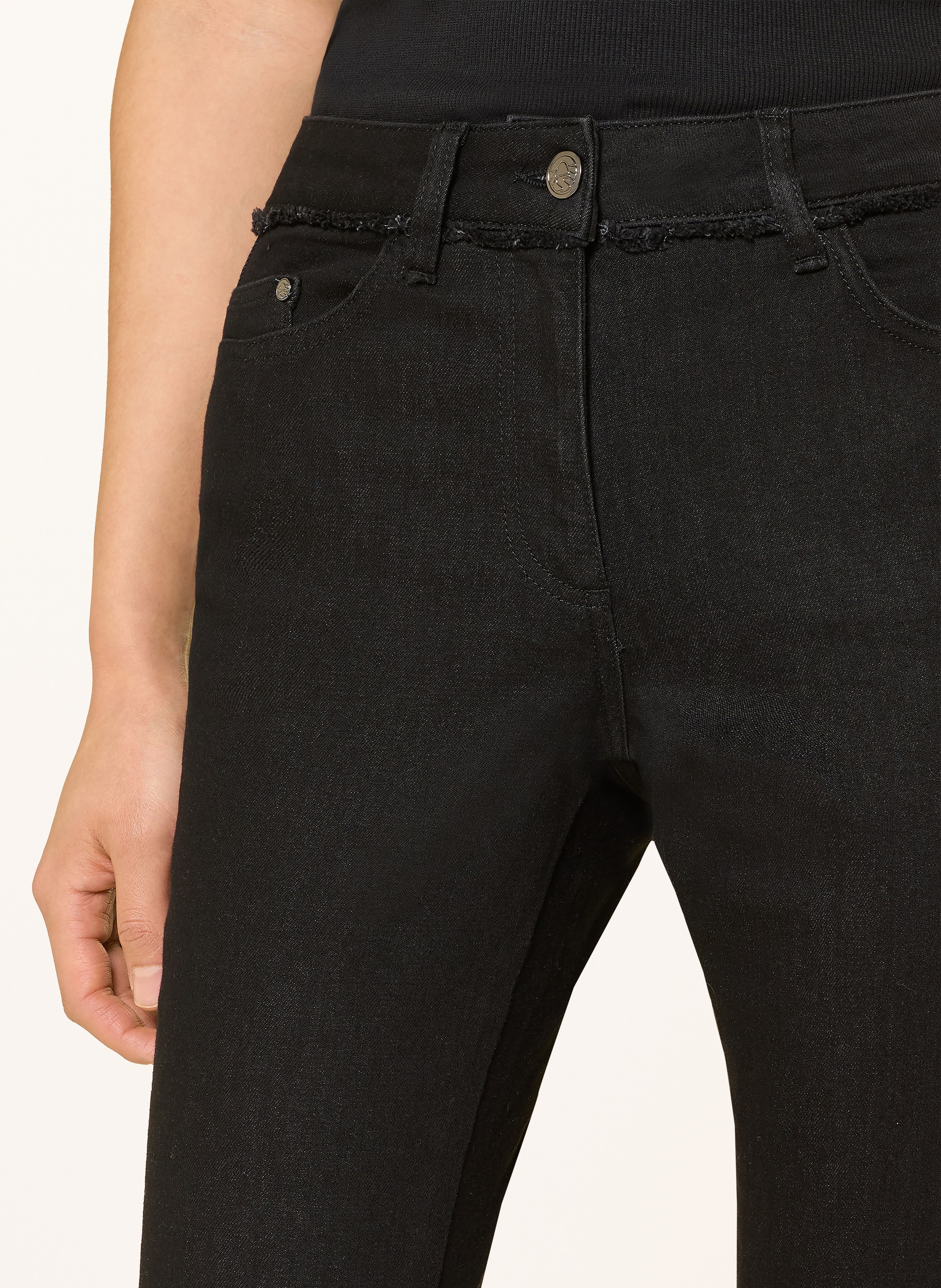 Thumbnail - Sportalm Jeans Mit Schmucksteinen schwarz