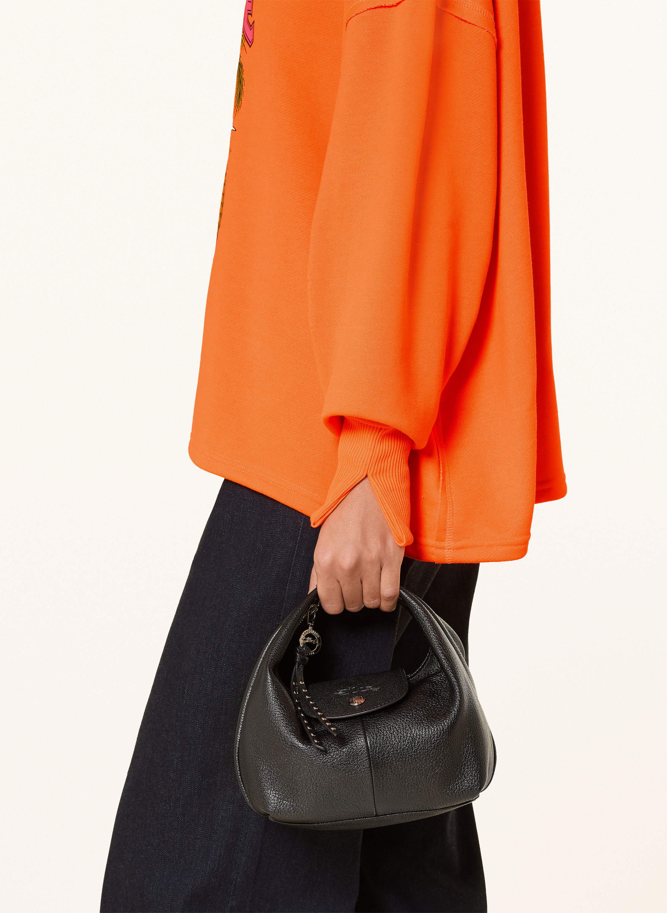 Thumbnail - Miss Goodlife Oversized-Sweatshirt orange