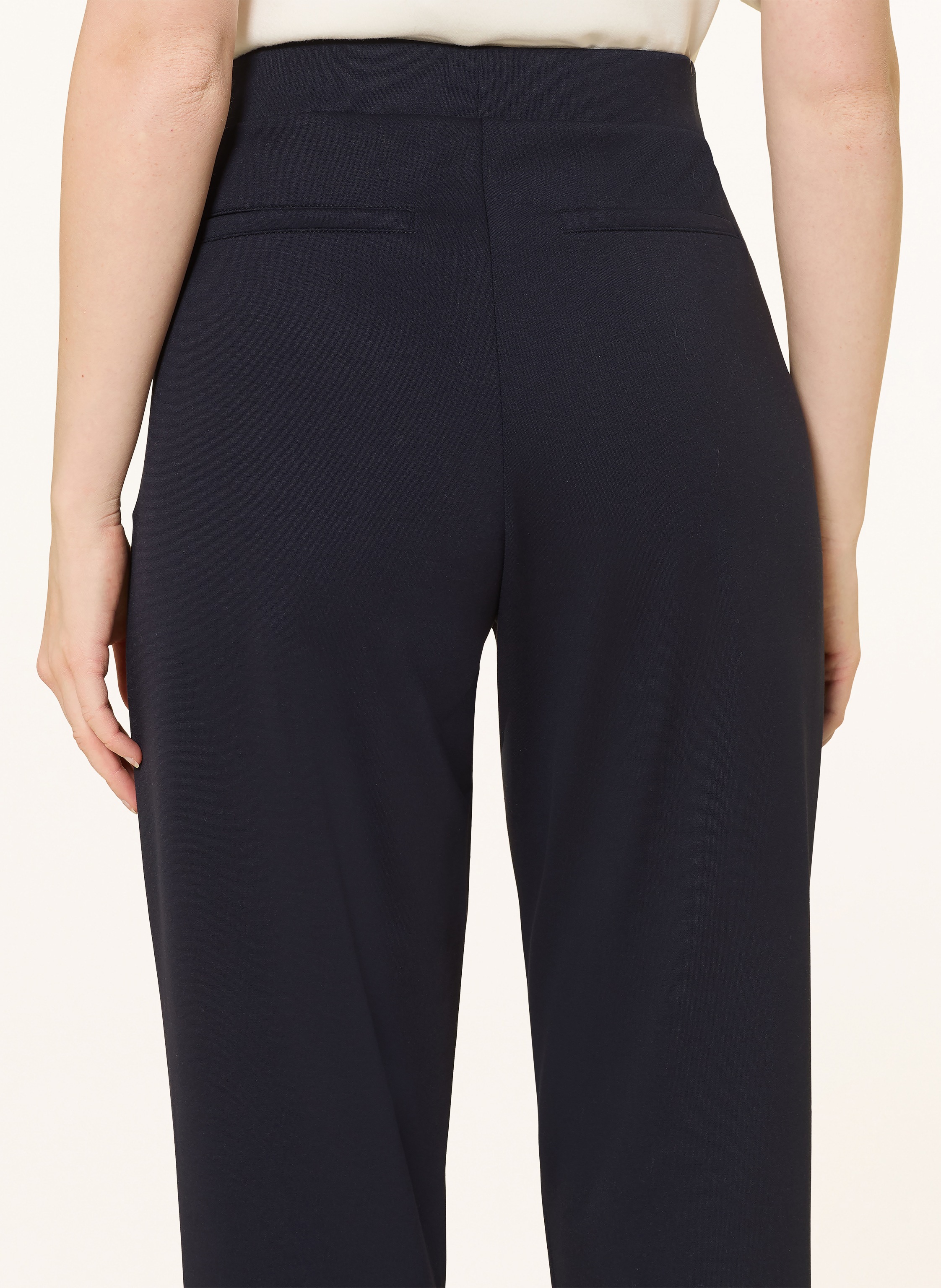 Thumbnail - Monari Jerseyhose Im Jogging-Stil blau