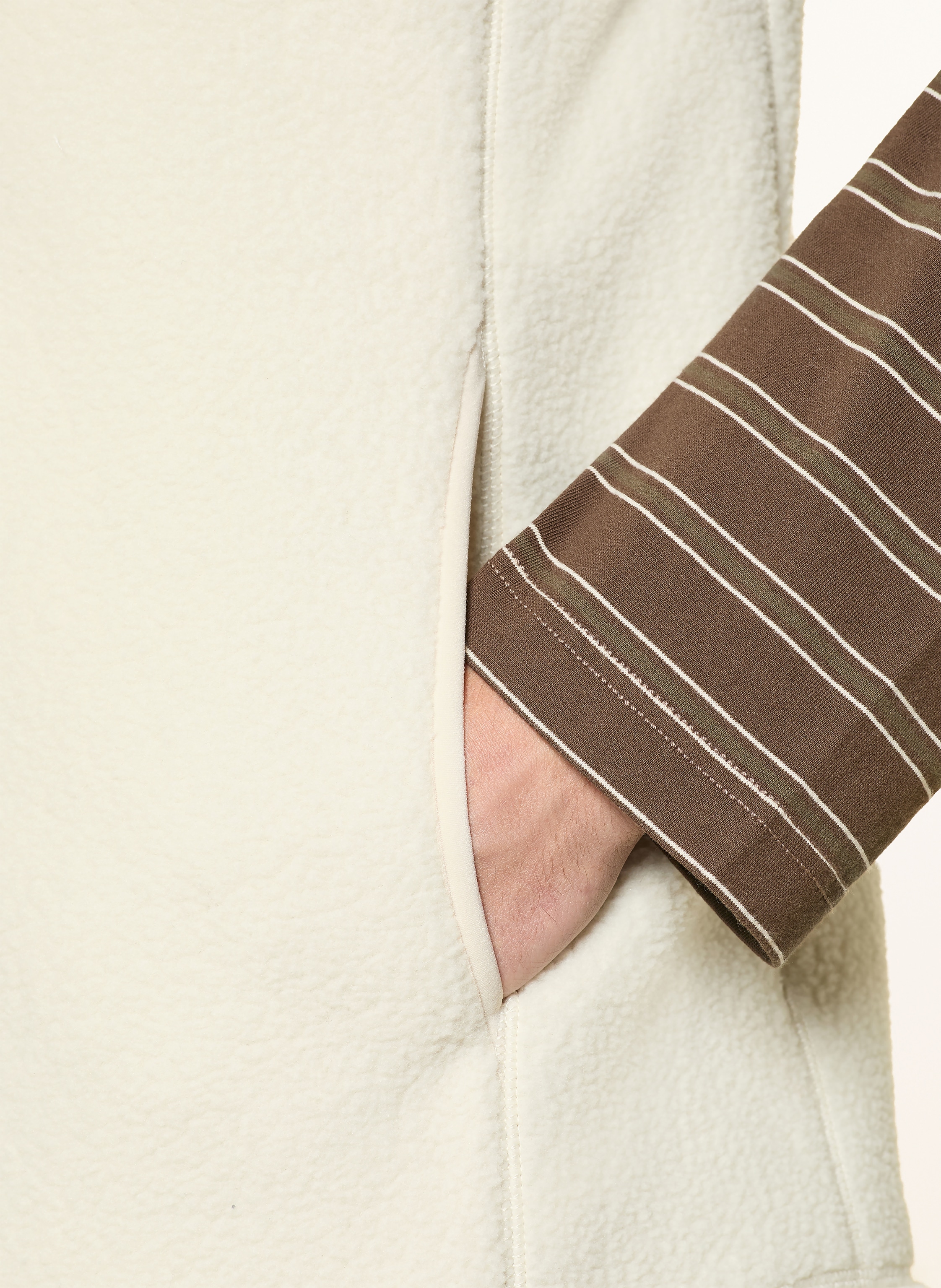 Thumbnail - Arket Fleeceweste beige