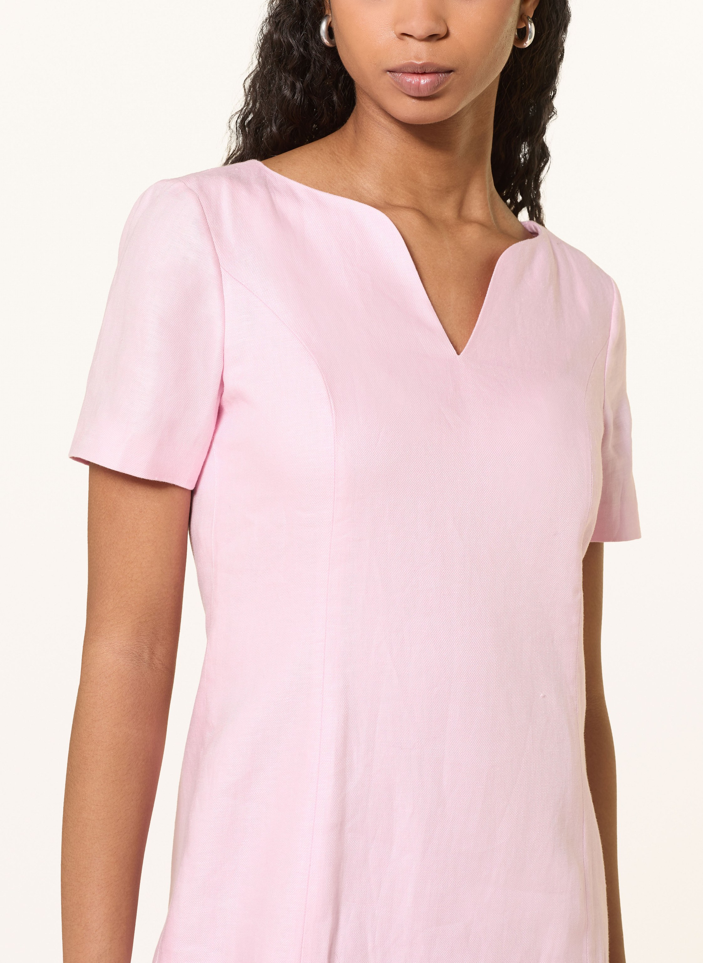 Thumbnail - Lilienfels Etuikleid Aus Leinen rosa