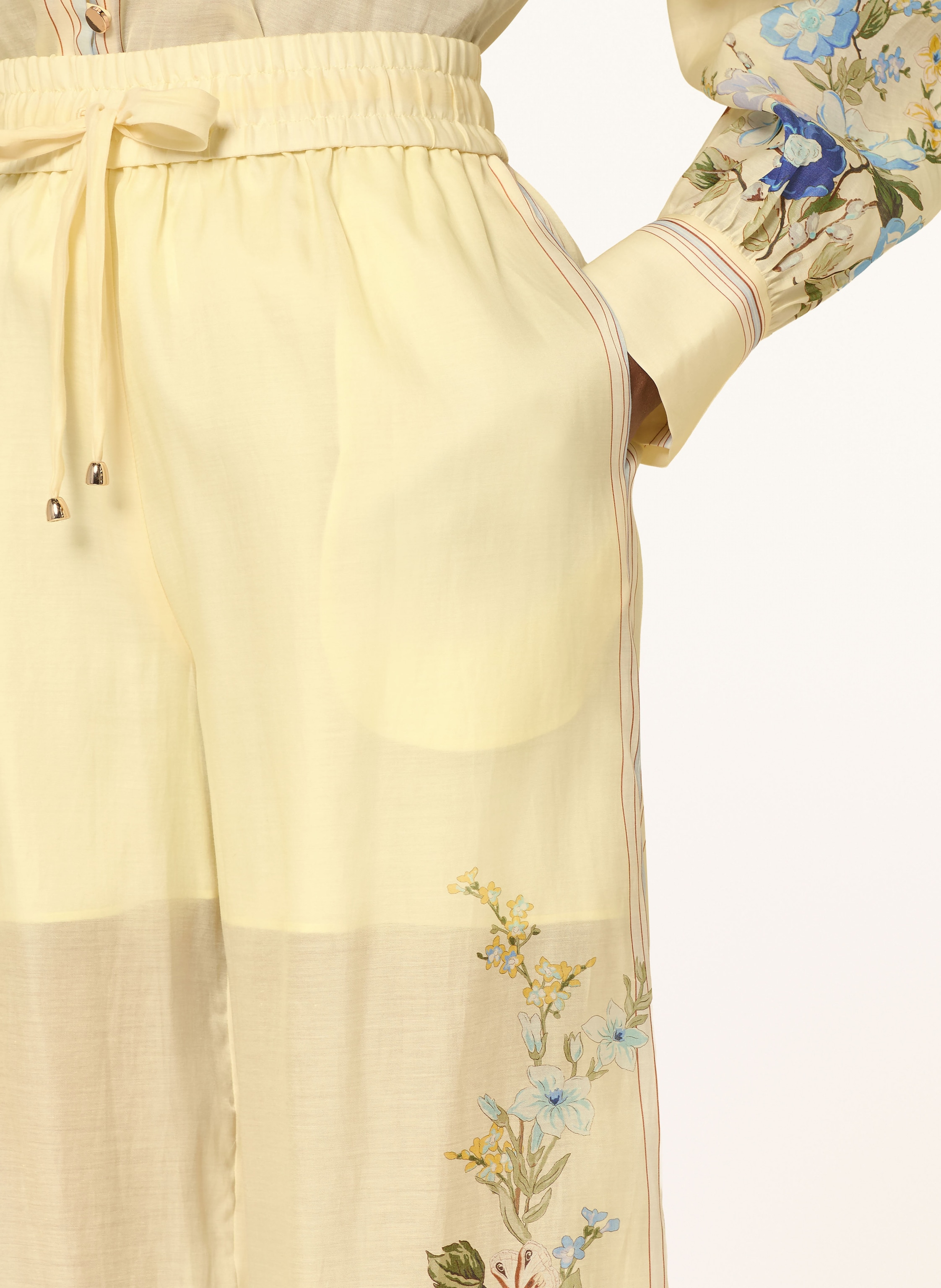 Thumbnail - Self-Portrait Marlenehose gelb