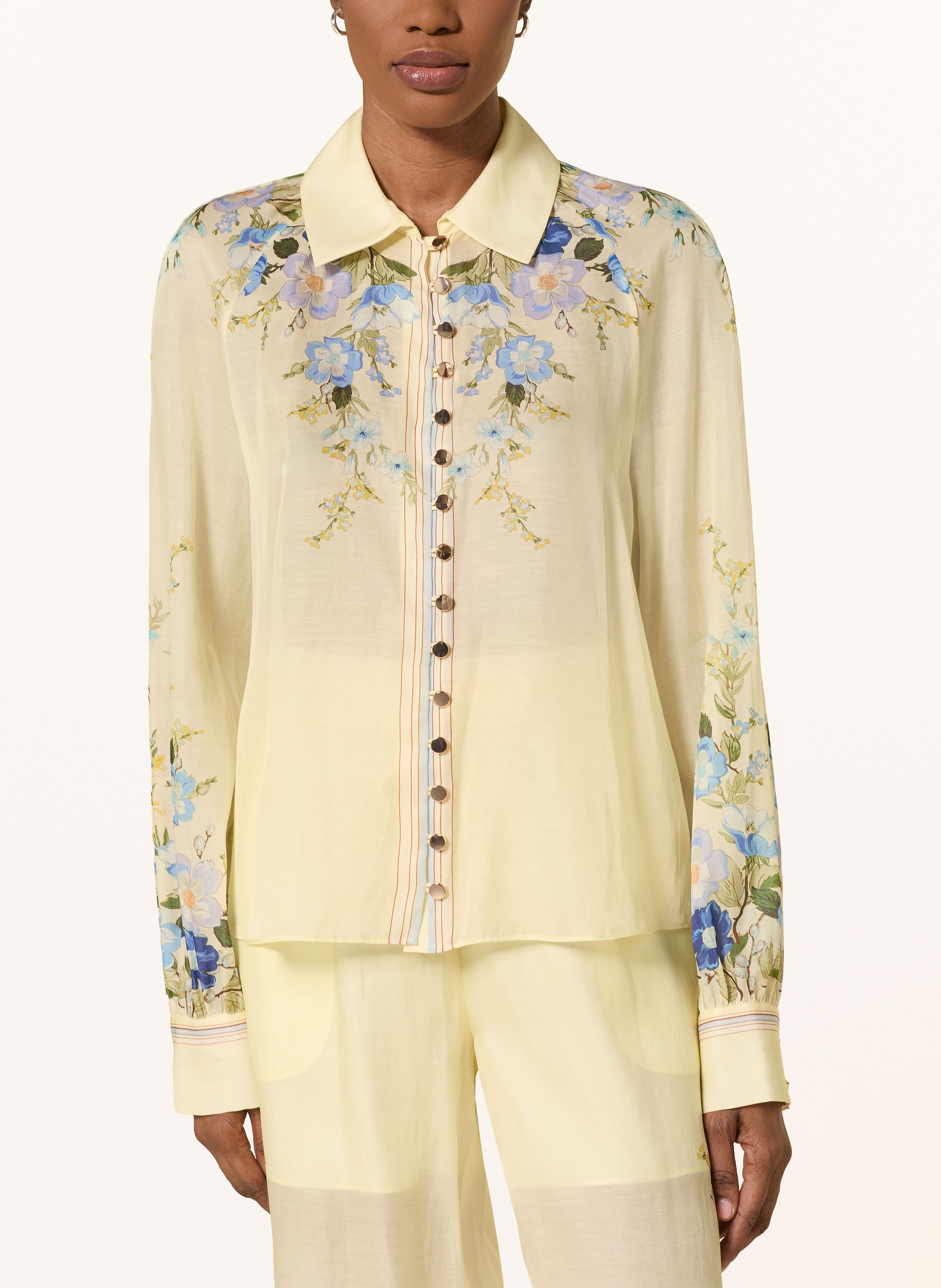 Thumbnail - Self-Portrait Hemdbluse gelb