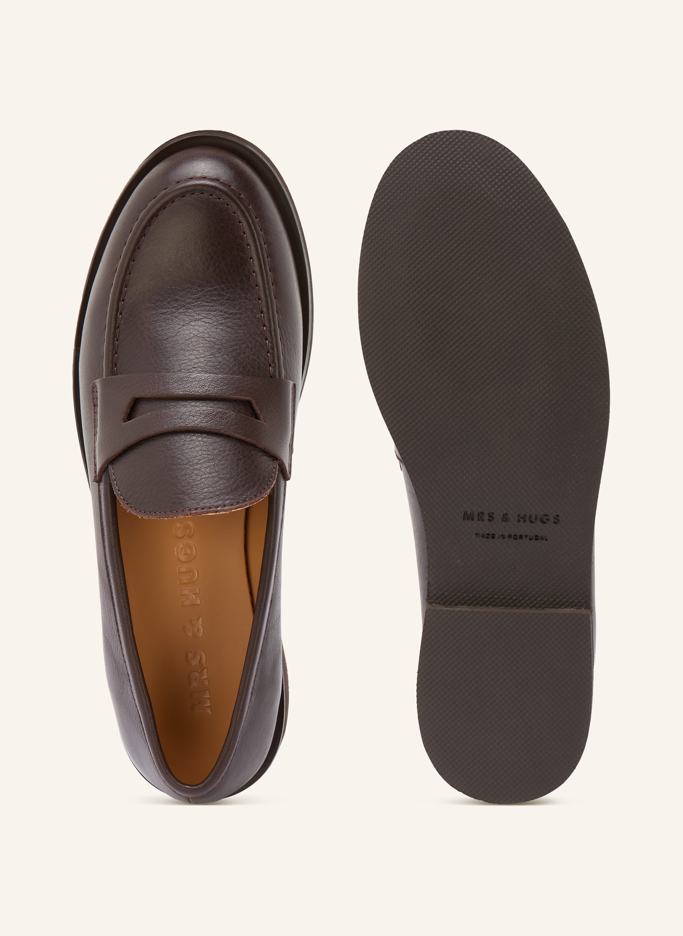 Thumbnail - Mrs & Hugs Penny-Loafer braun