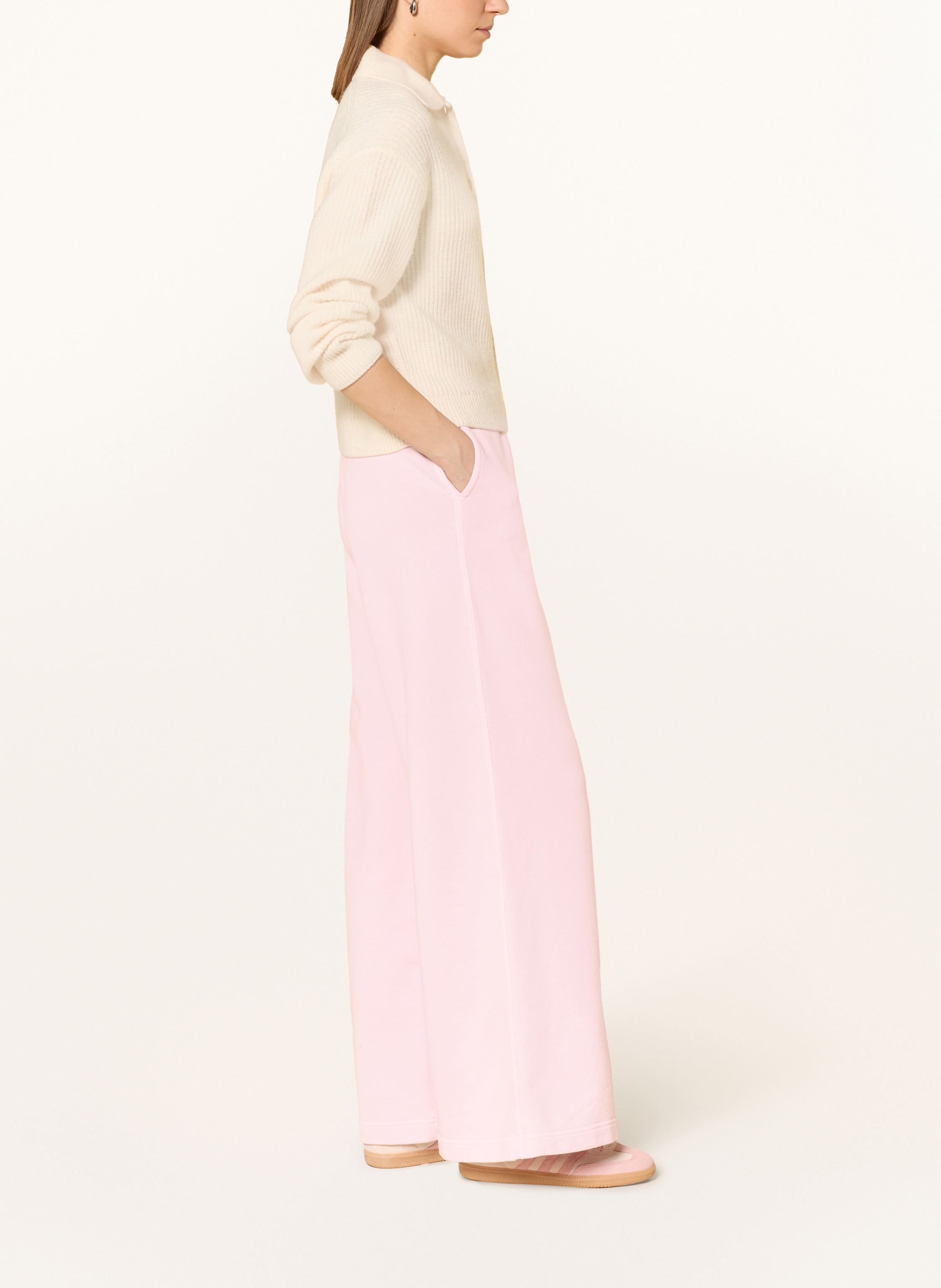 Thumbnail - Marc O'polo Marlenehose Aus Jersey rosa