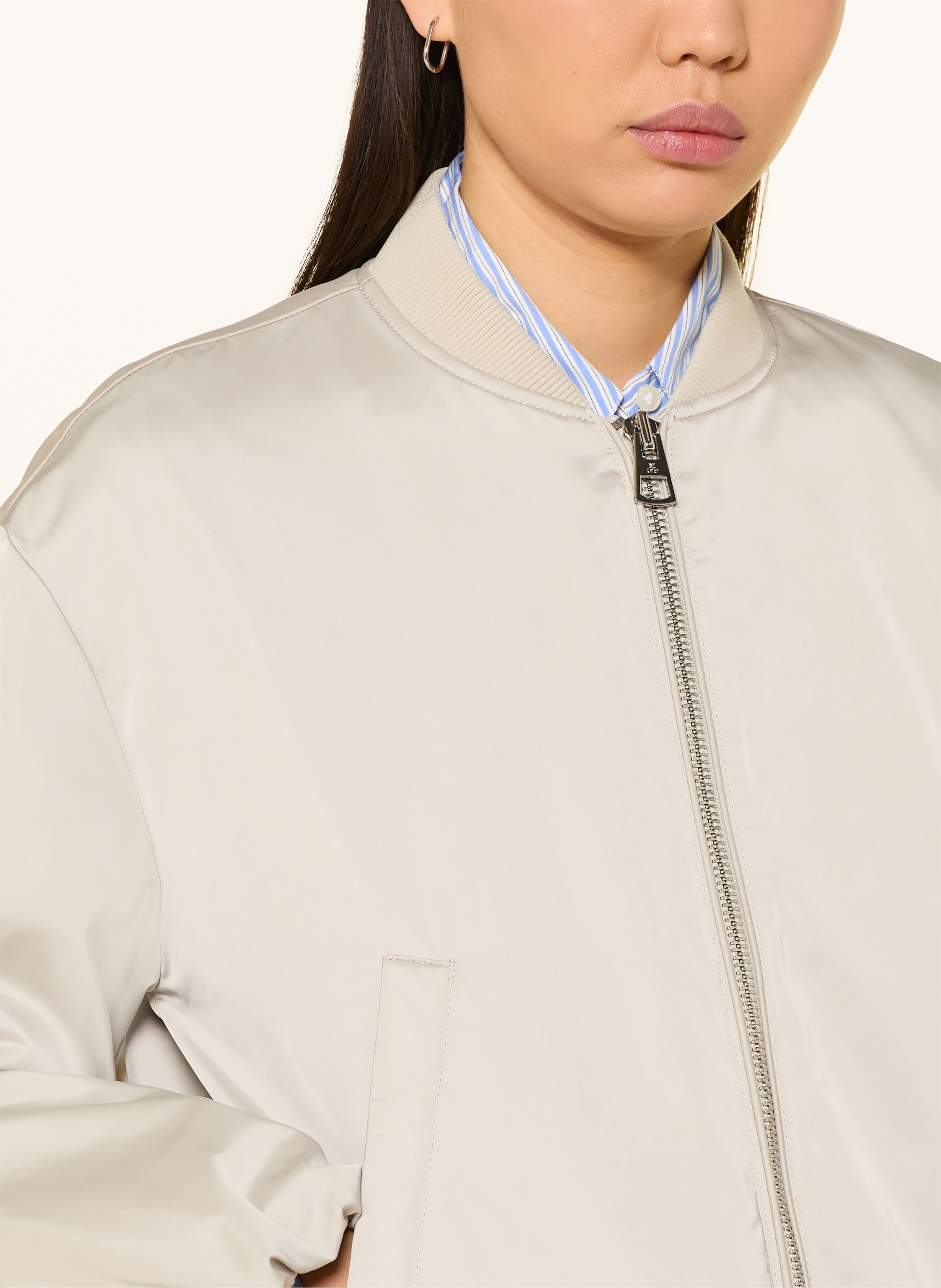 Thumbnail - Marc O'polo Satinblouson beige