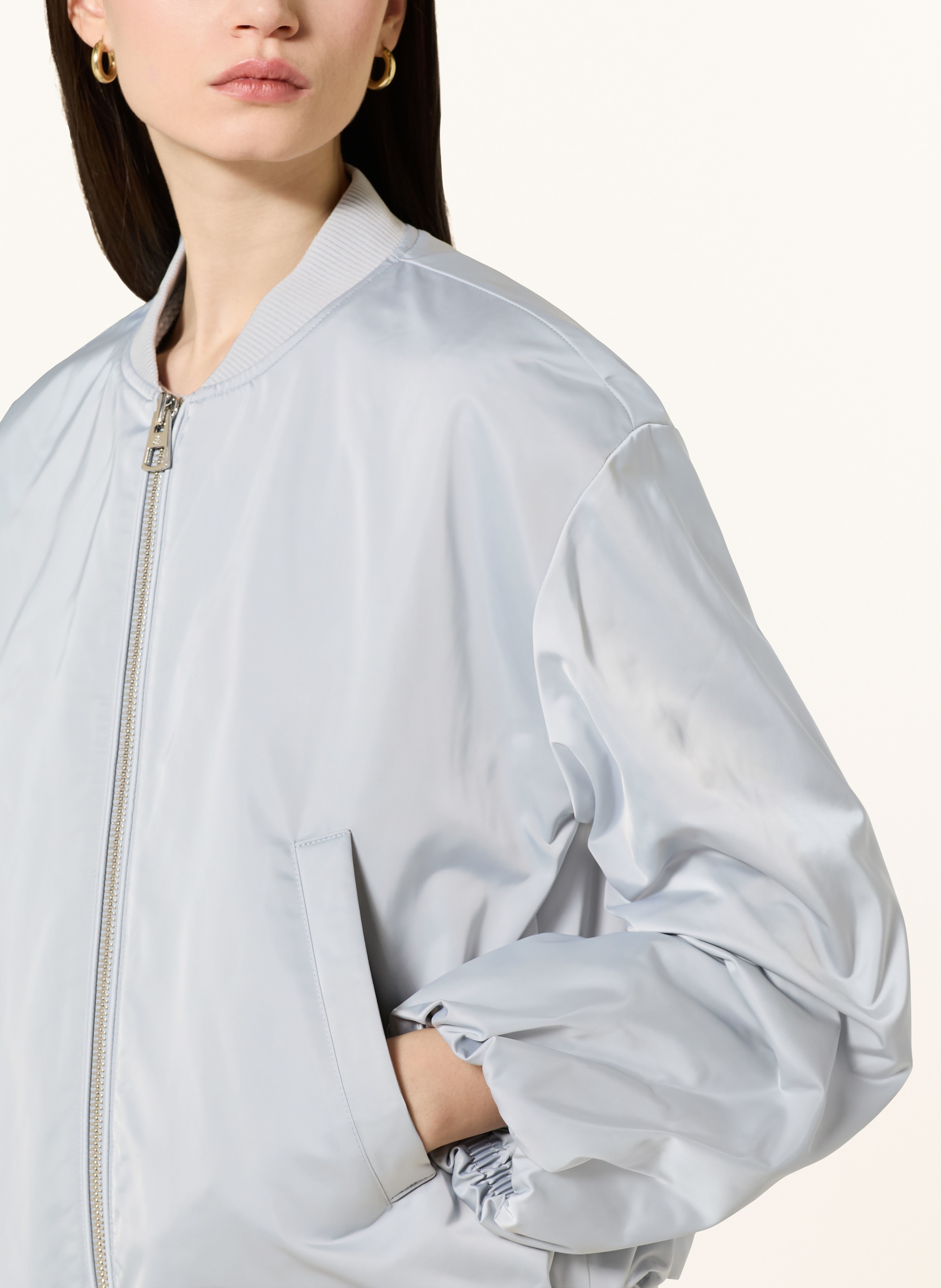 Thumbnail - Marc O'polo Satinblouson blau