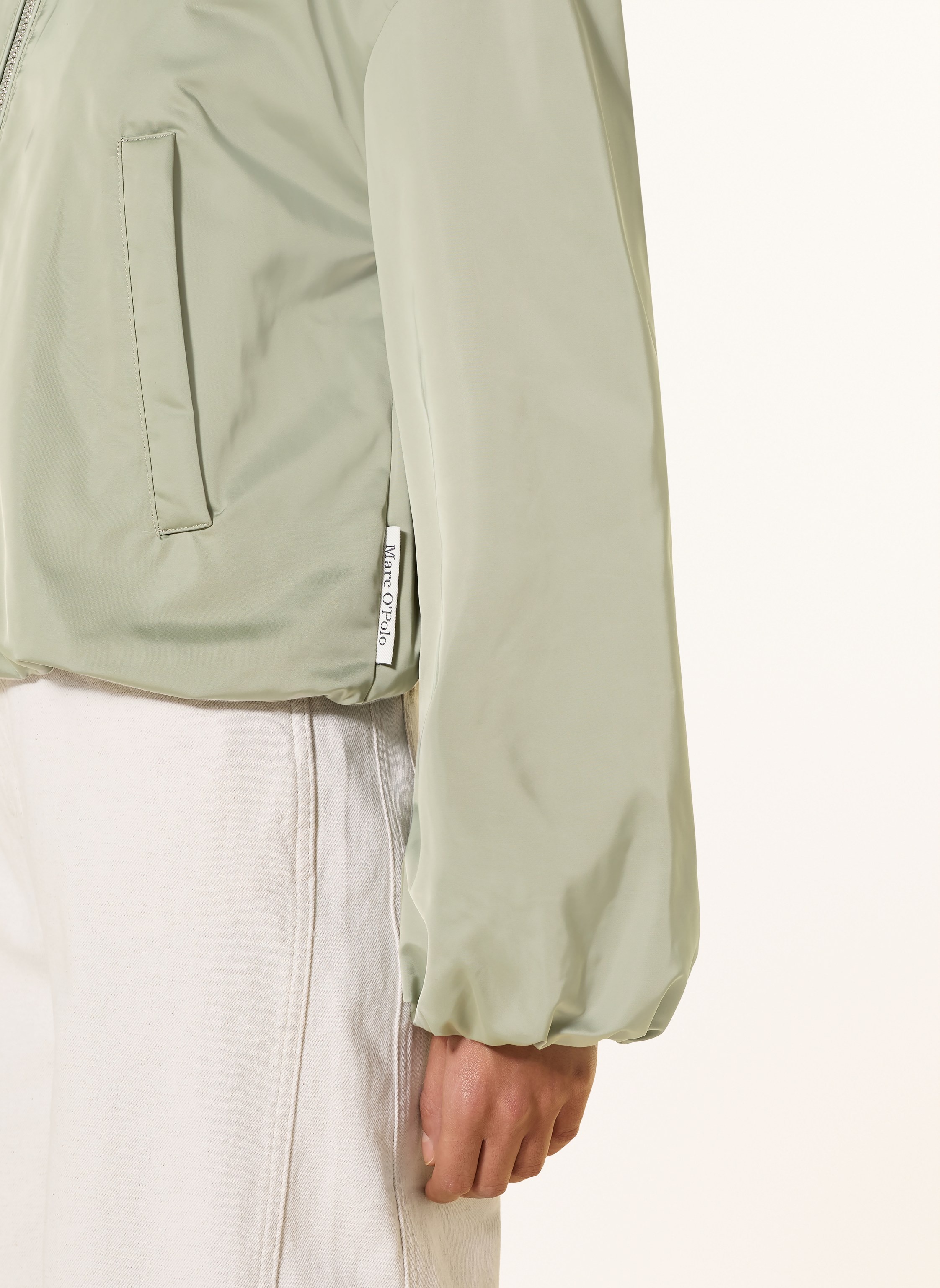 Thumbnail - Marc O'polo Satinblouson gruen