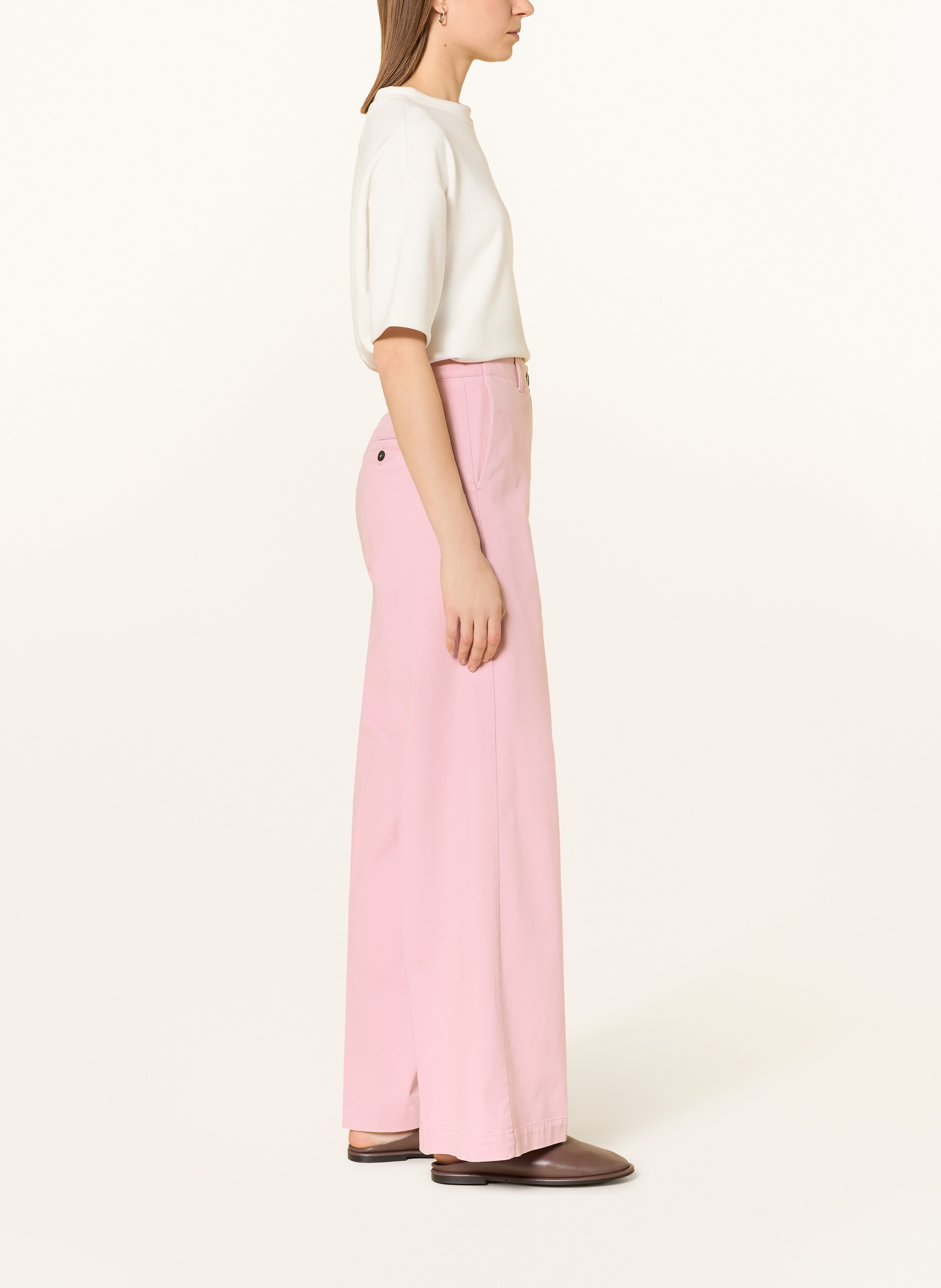 Thumbnail - Marc O'polo Marlenehose Margo Wide rosa