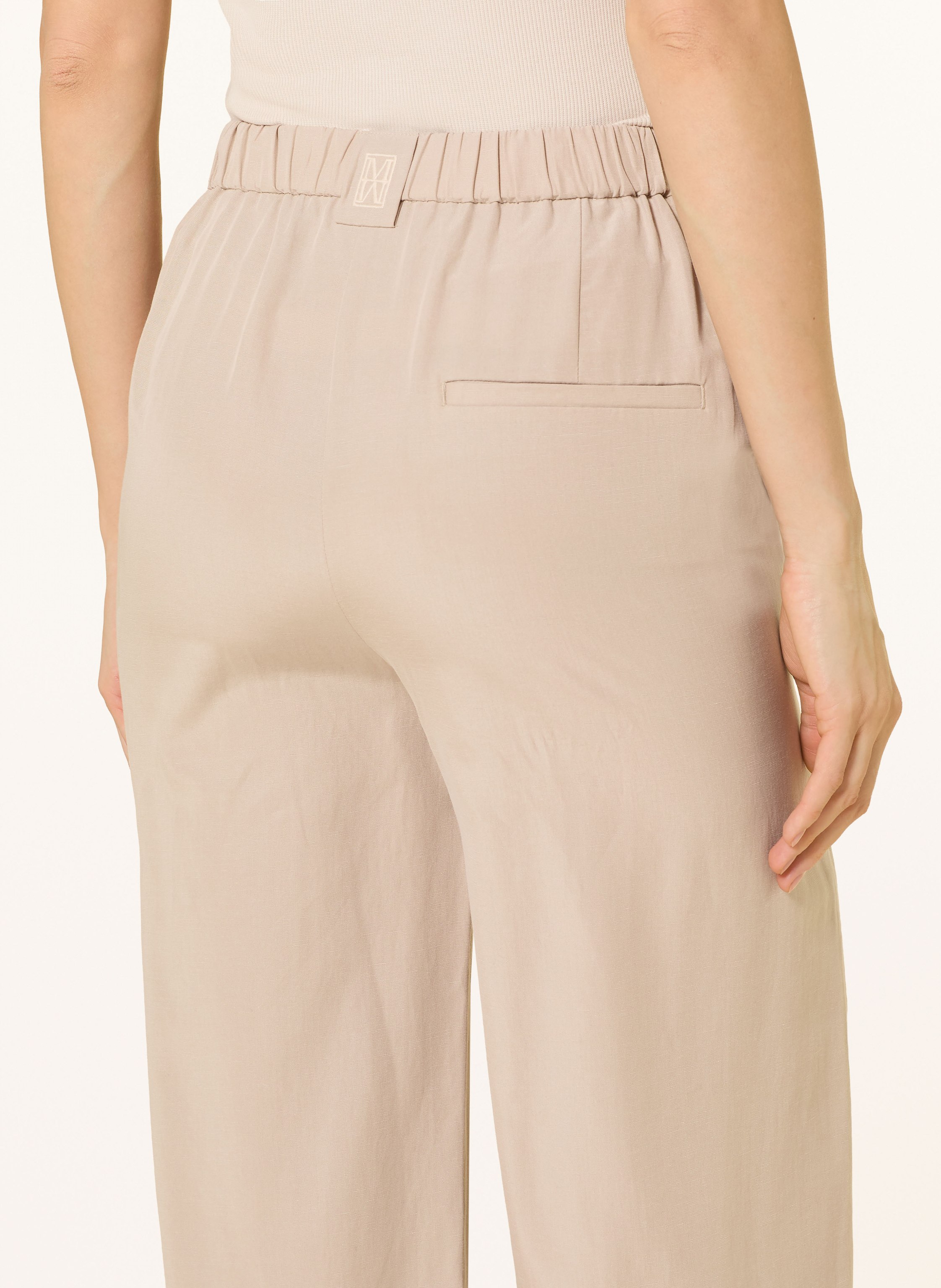Thumbnail - Marc O'polo Culotte Margo Wide beige